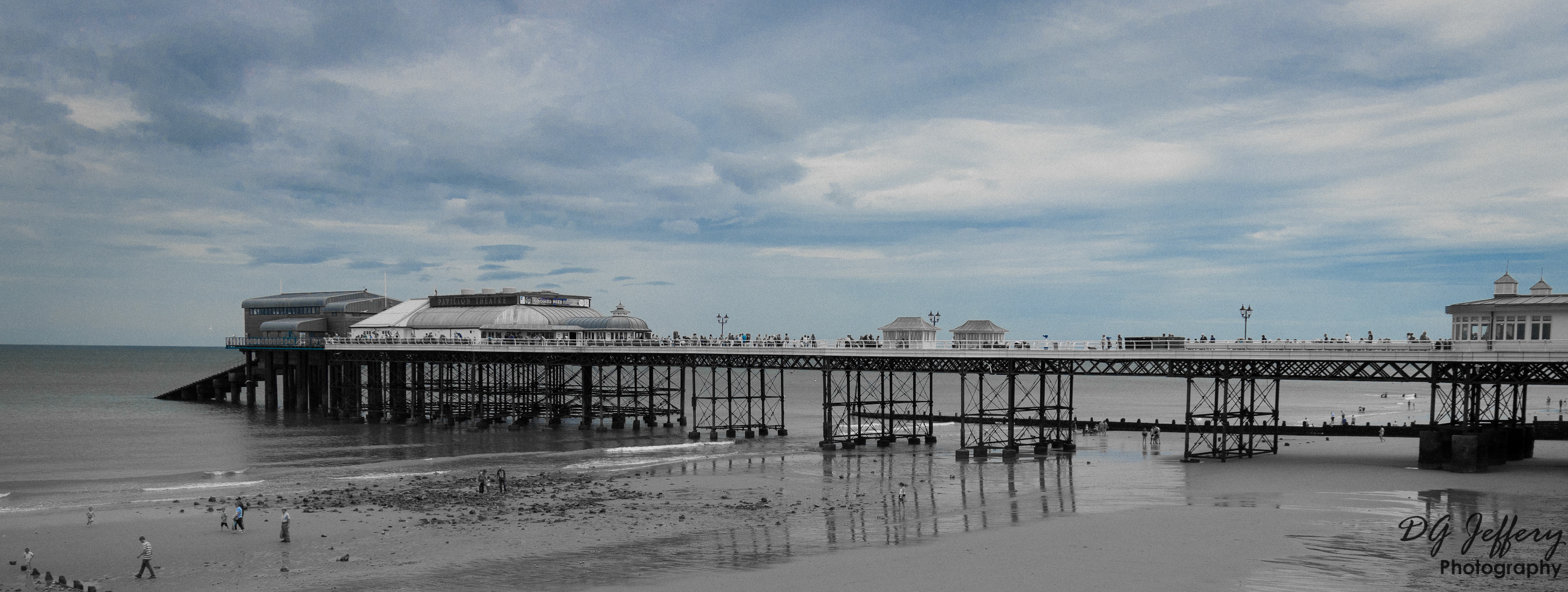 Cromer Pier in Blue