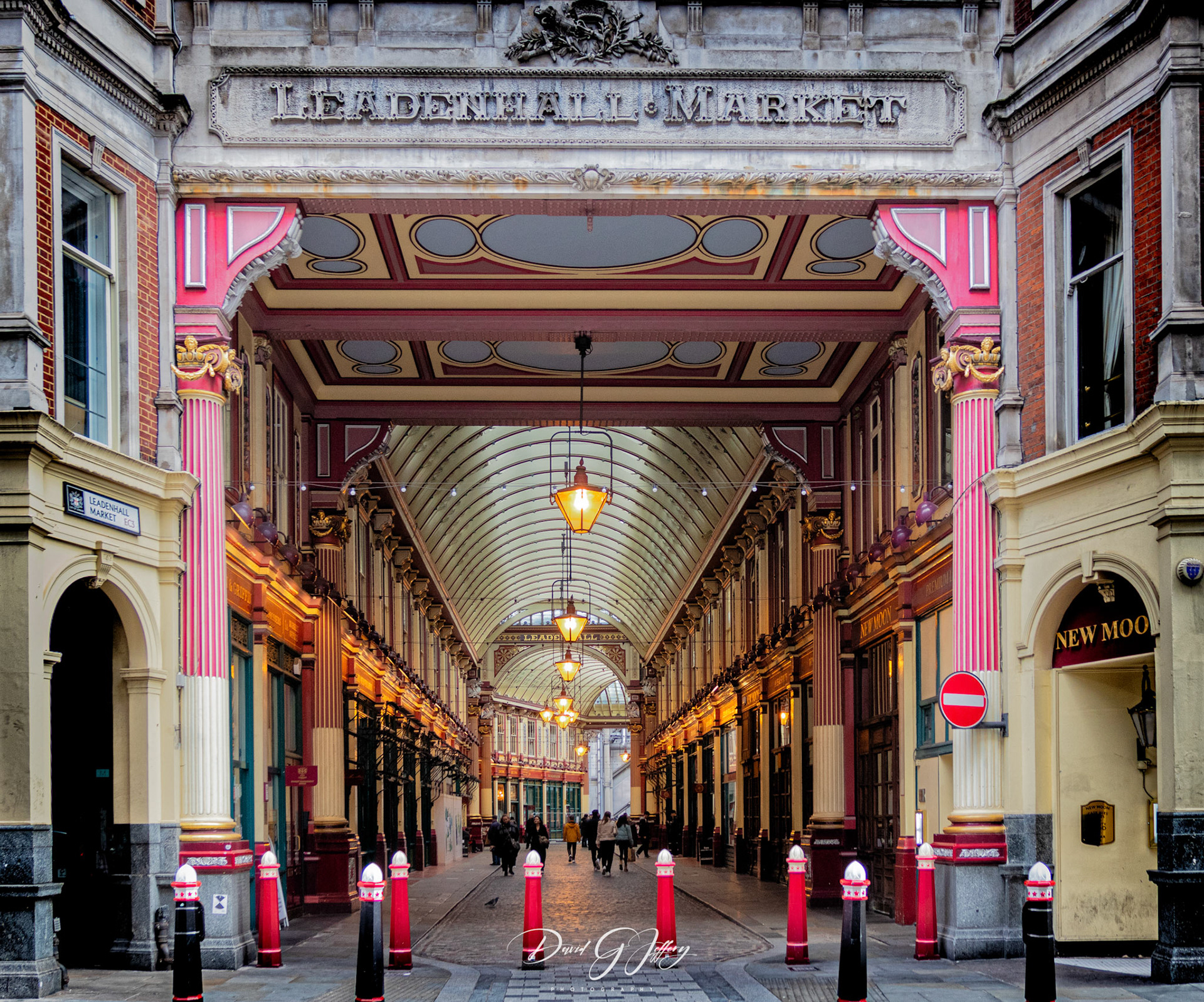 Leadenhall Market, City of London.