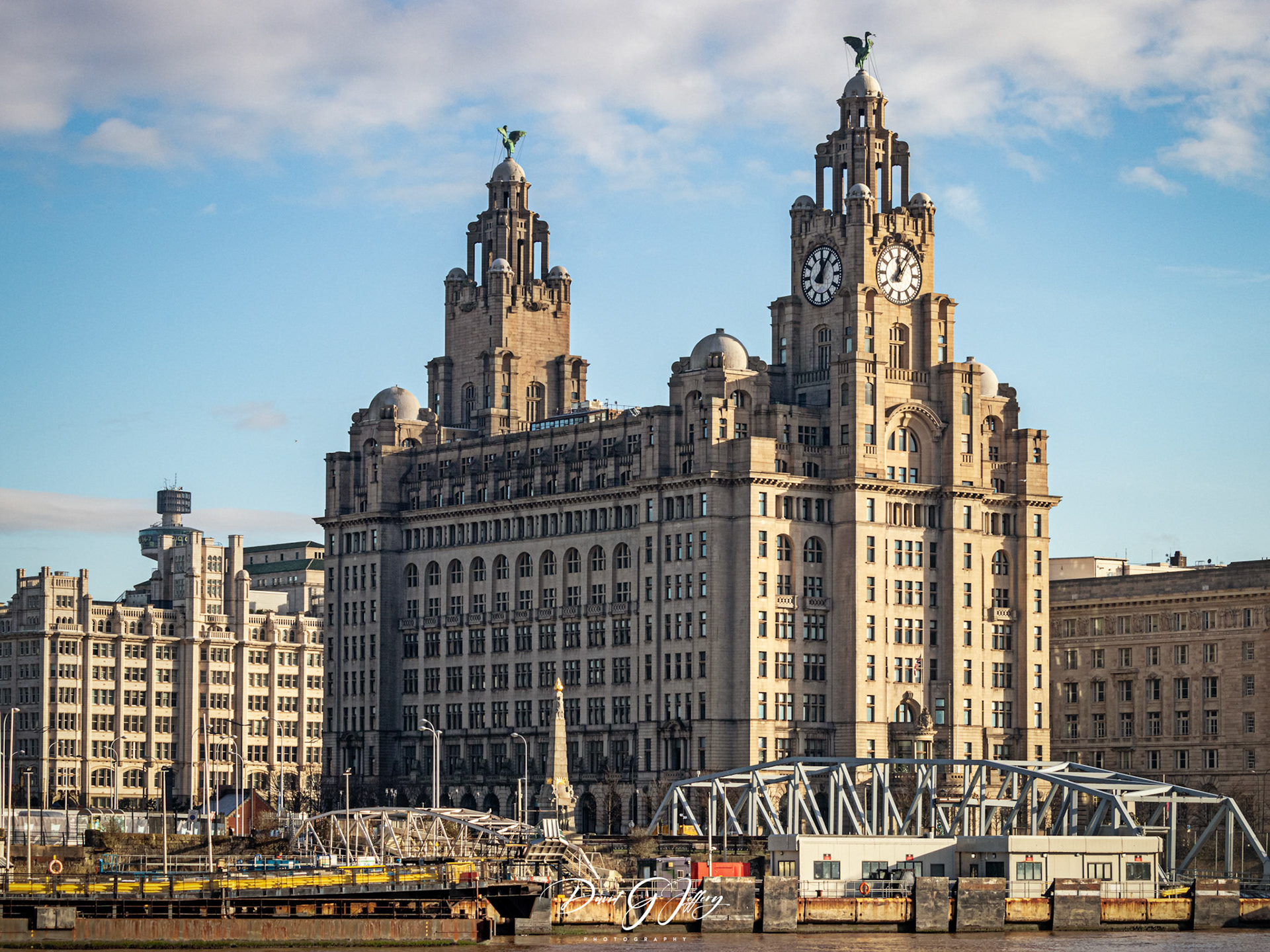 The Royal LIver Building, Liverpool.