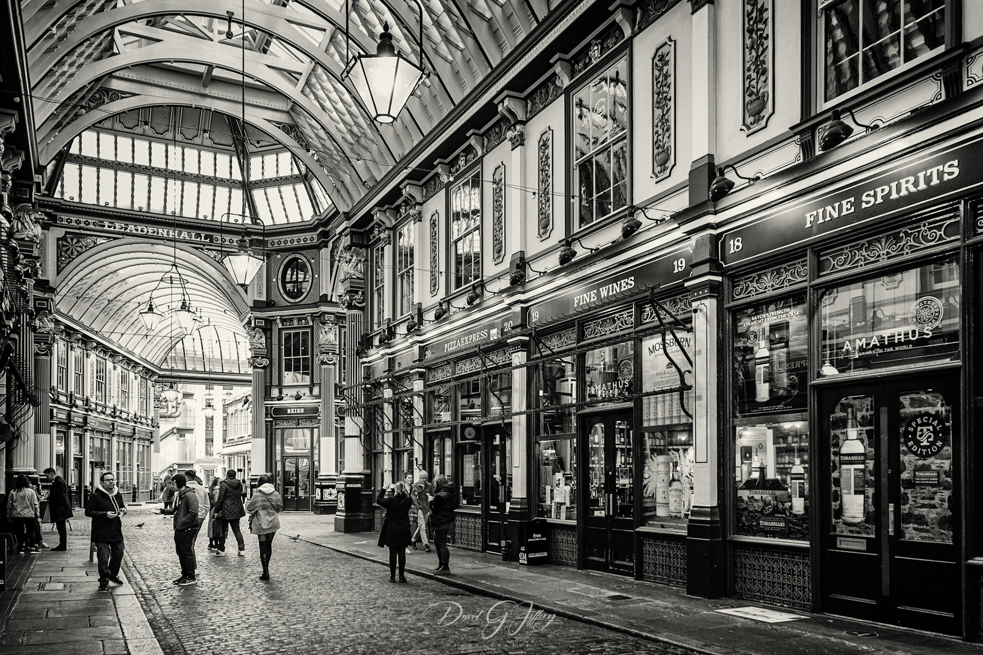 Leadenhall Market, City of London.