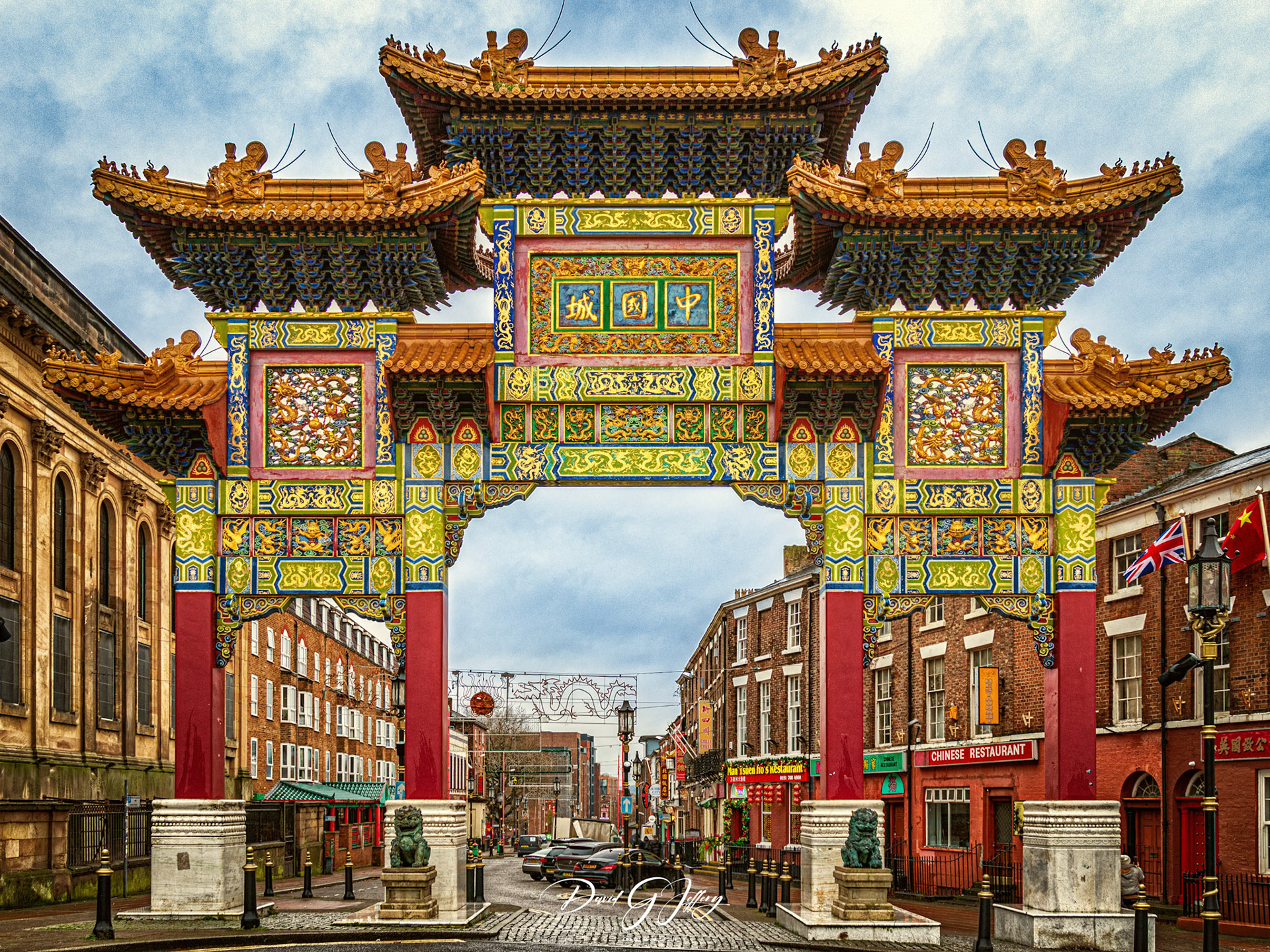 China Town, Liverpool.