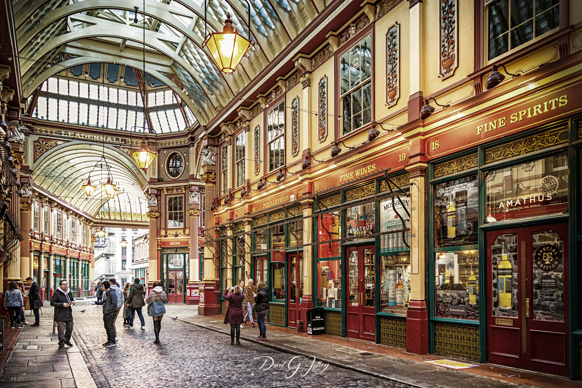 Leadenhall Market, City of London.