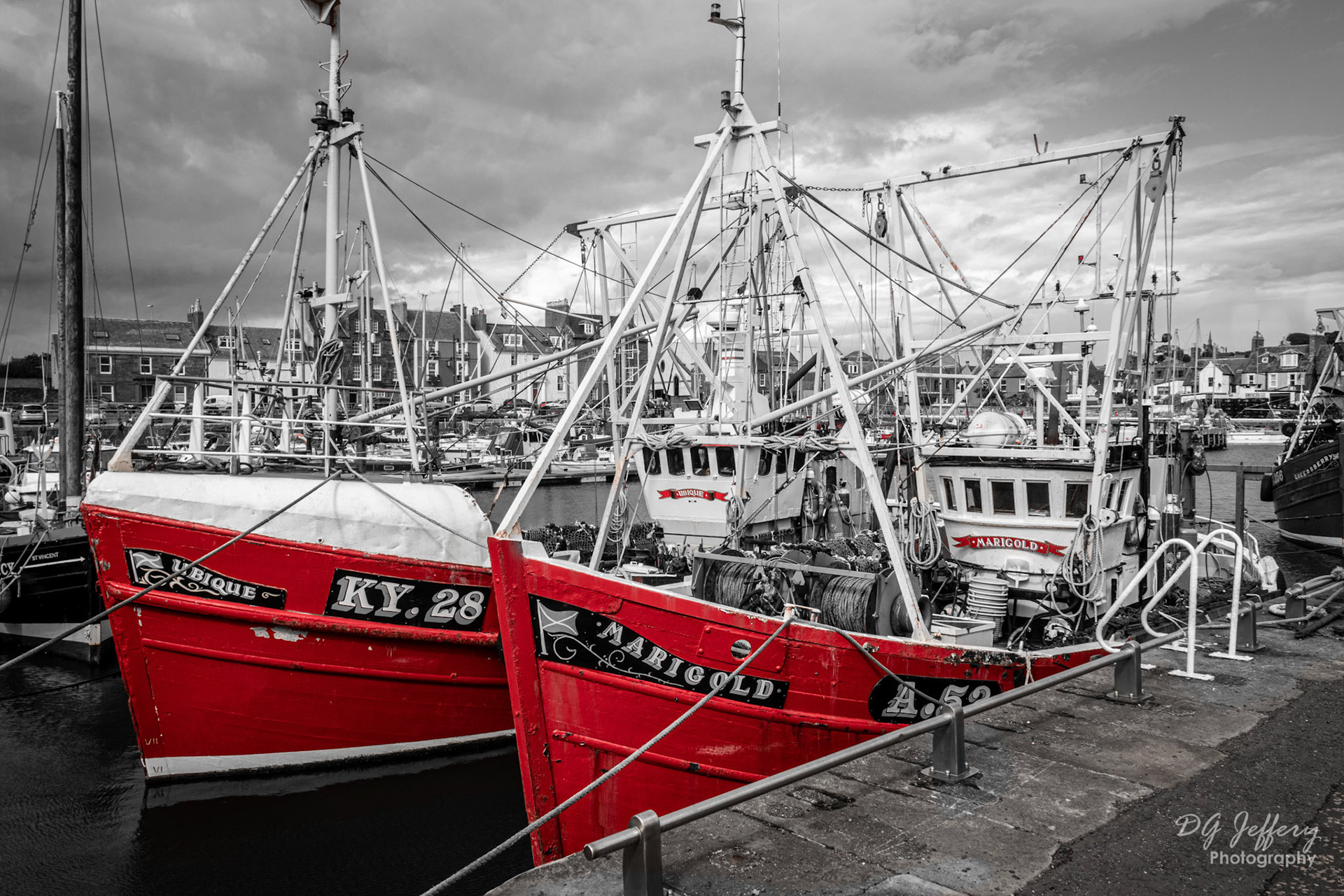 Ubique &amp; Marigold, Arbroath Harbour