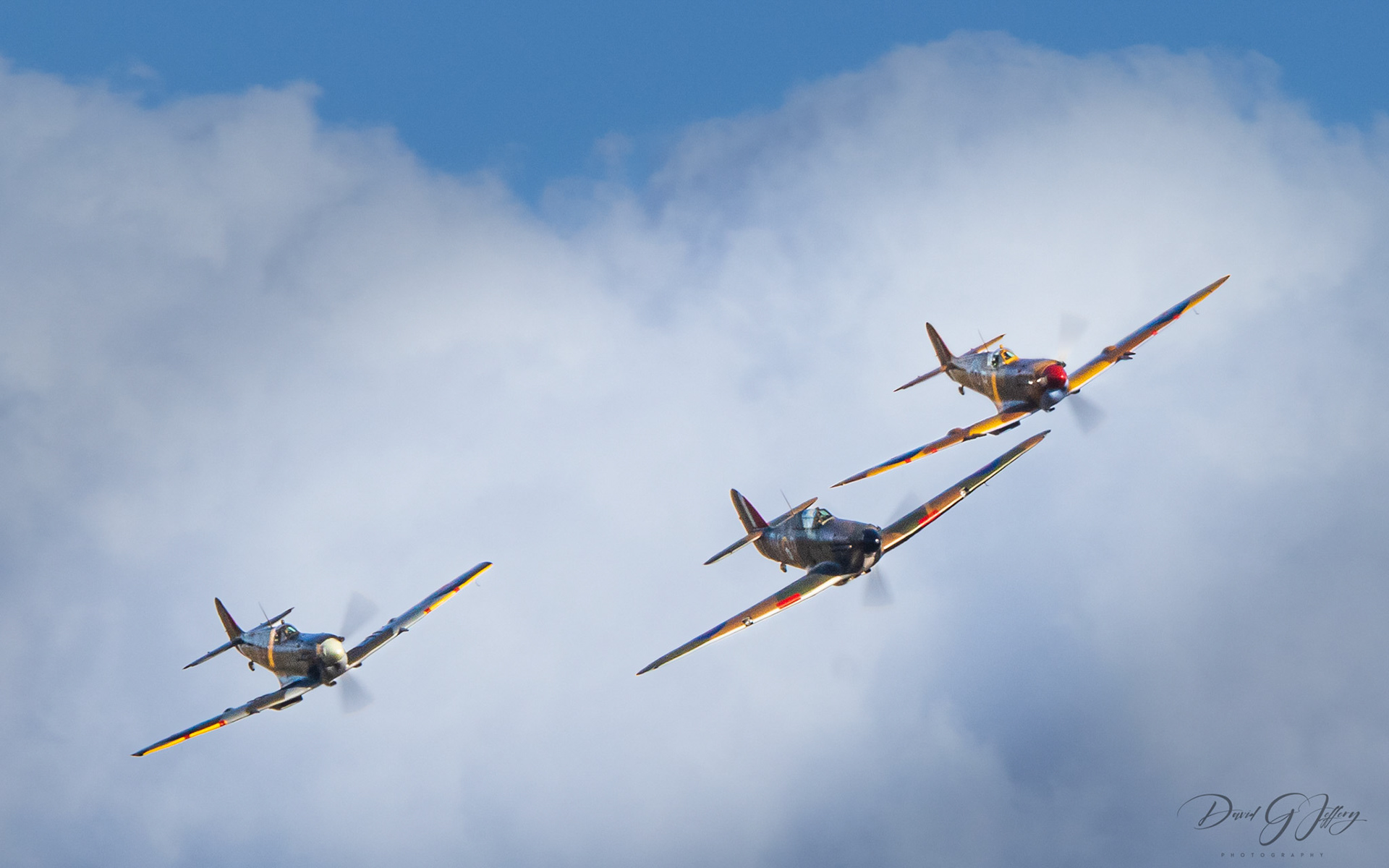Spitfire's and Hurricane Formation