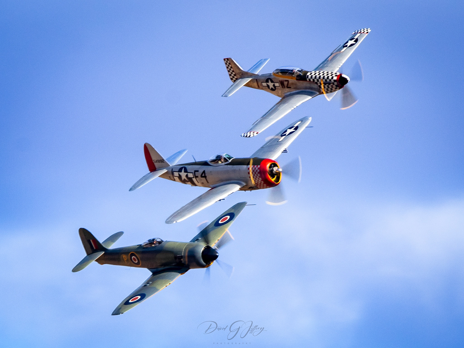 Fury, Thunderbolt and Mustang