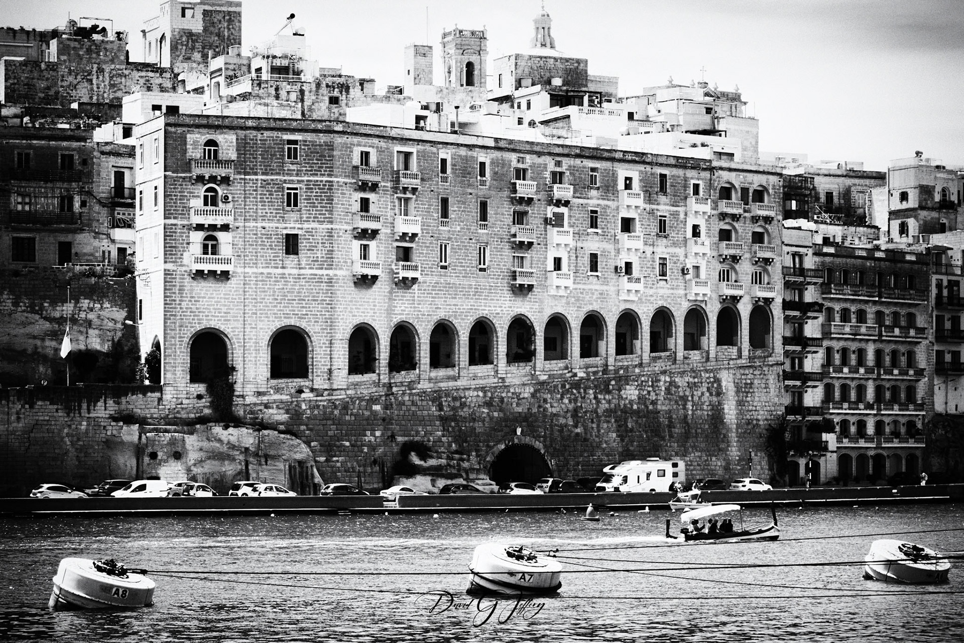 View of Senglea from Birgu.