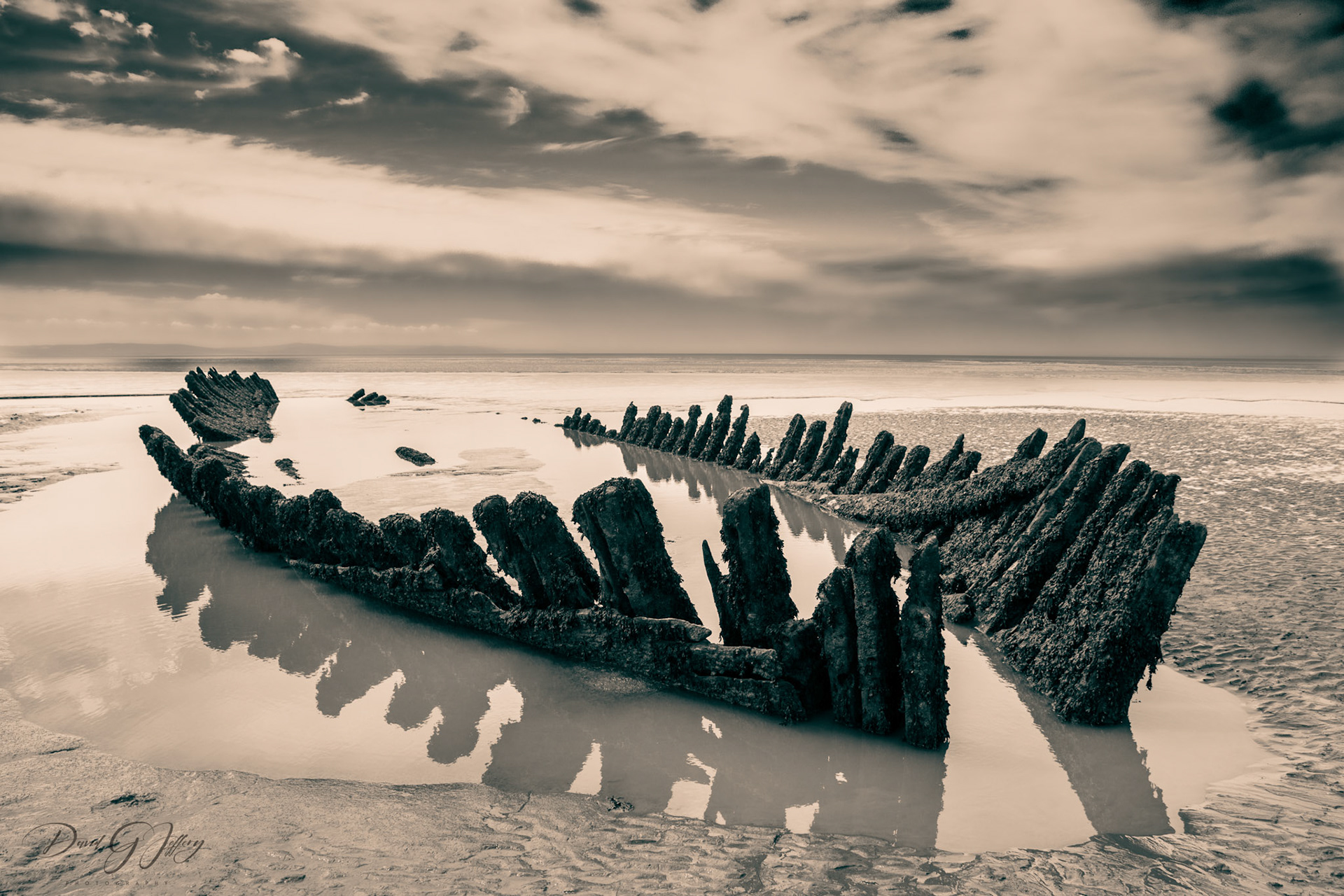 The Wreck on Berrow Beach #2