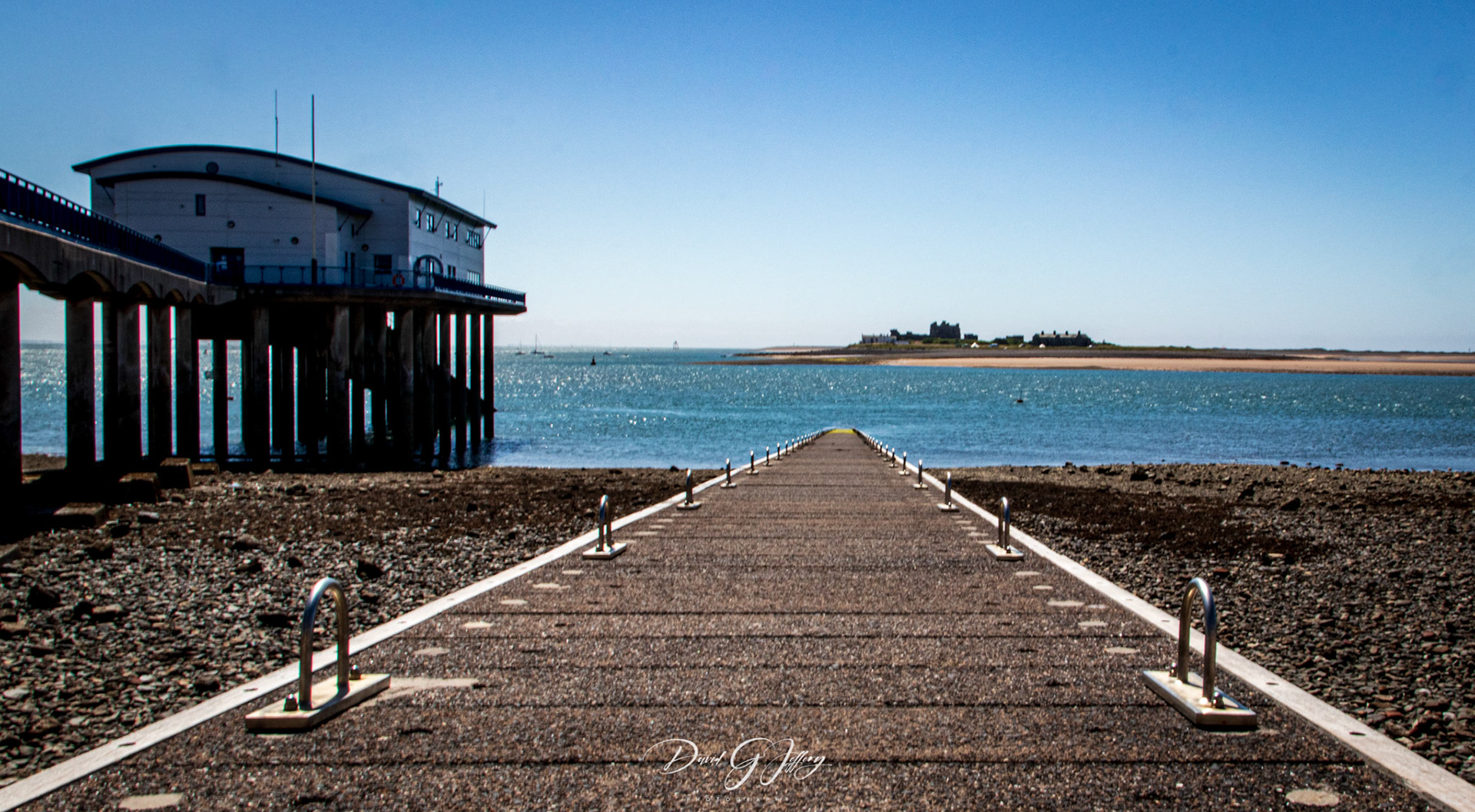 The way to Piel Island