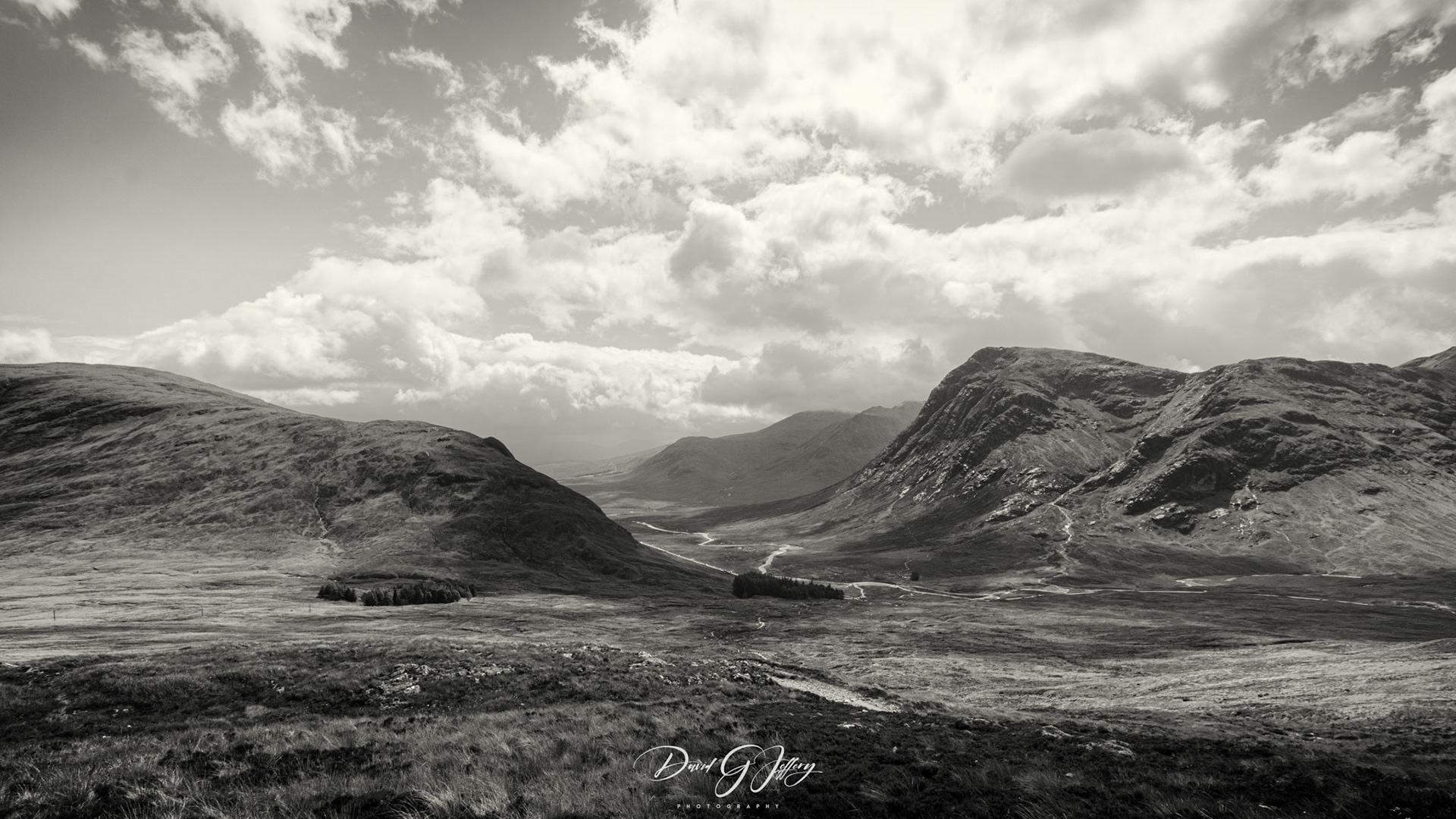 View of Glen Etive from the Devils Staircase