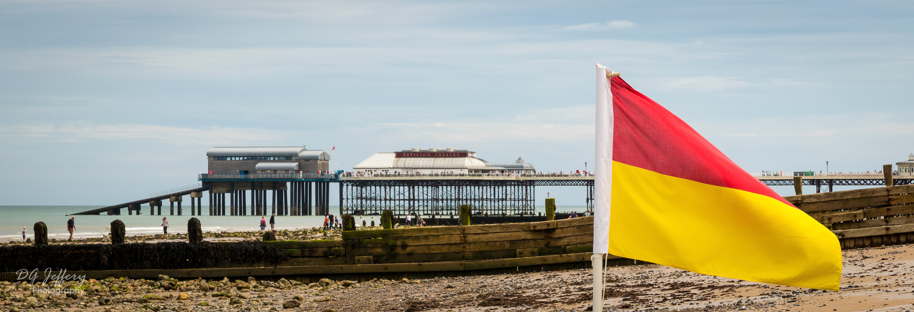 Safe to swim near Cromer Pier