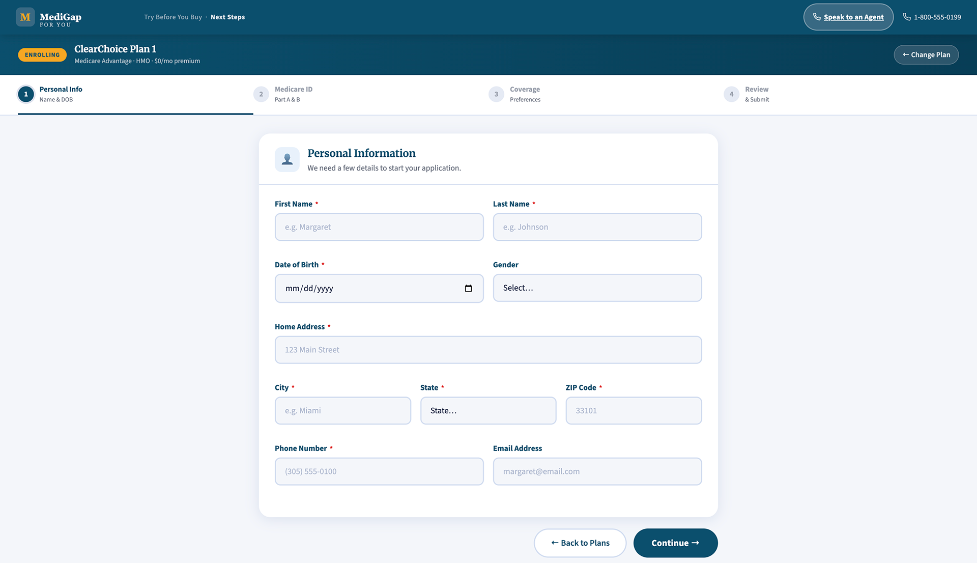 Upon choosing to fill out their application, they will go through a thorough process.