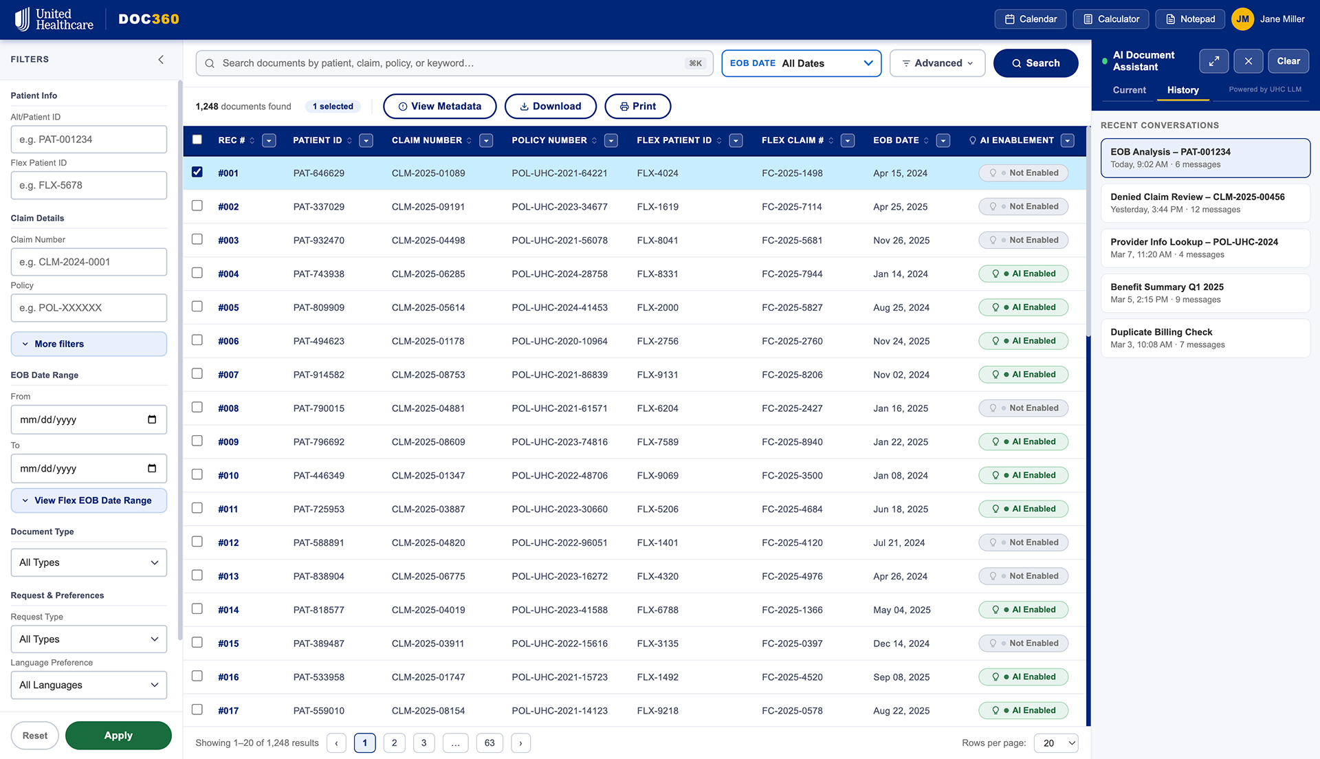 In addition, the user history is kept for convenience.