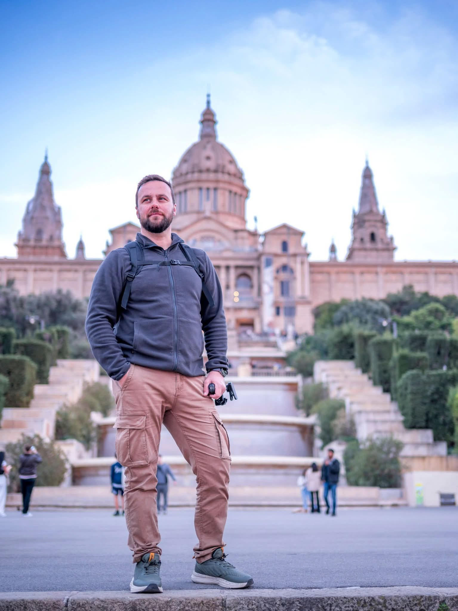 That's me on this photo, from a recent trip to Budapest. Photo by Maria, my lovely wife