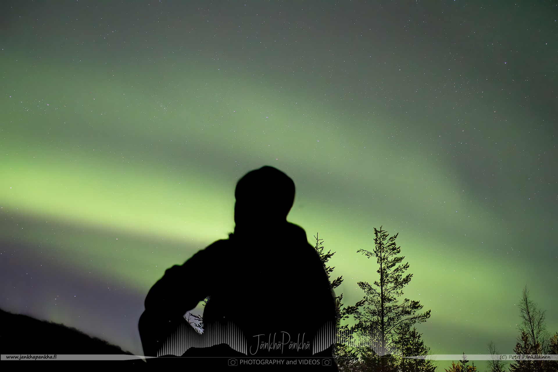 A profile of myself witnessing the northern lights scene in Luosto, Finland. I took this photo with Canon EOS M and 18-55mm KIT lens. So you can start this hobby with really basic and inexpensive gear.