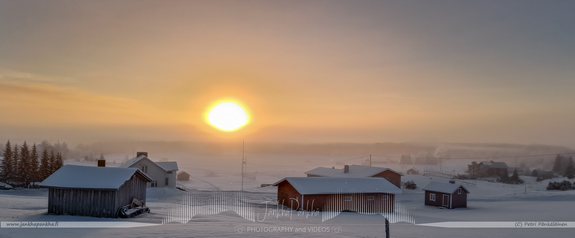 A beautiful autumn day in Hetta, Finland.