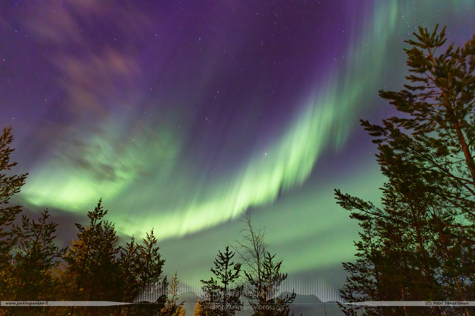 One of my first well exposed and focused northern lights photo in Pyhä-Luosto National Park, Finland in 2016. I took this photo with Canon EOS M and 18-55mm KIT lens. So you can start this hobby with really basic and inexpensive gear.