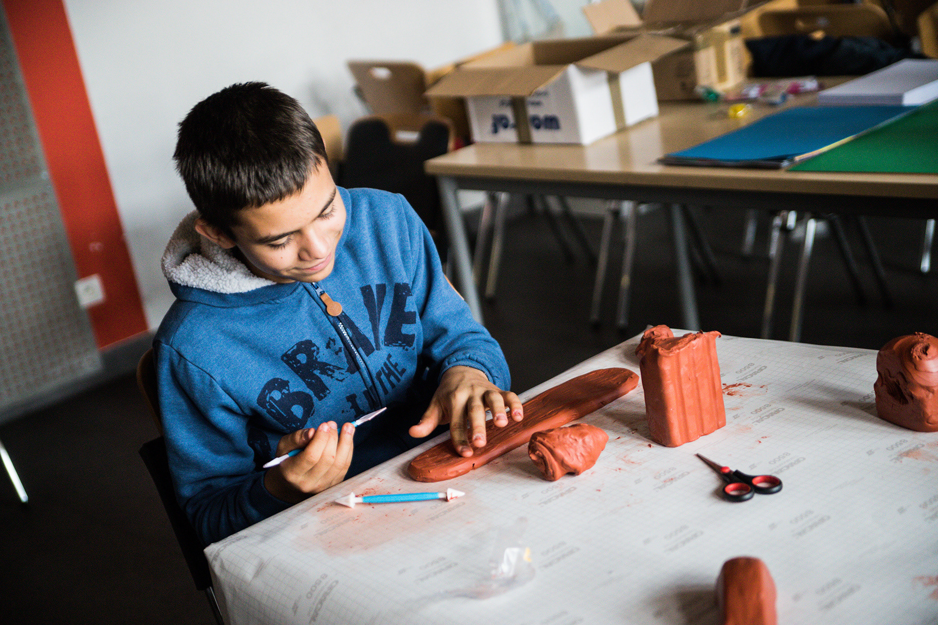 Kids Design Space, Krzywy Komin