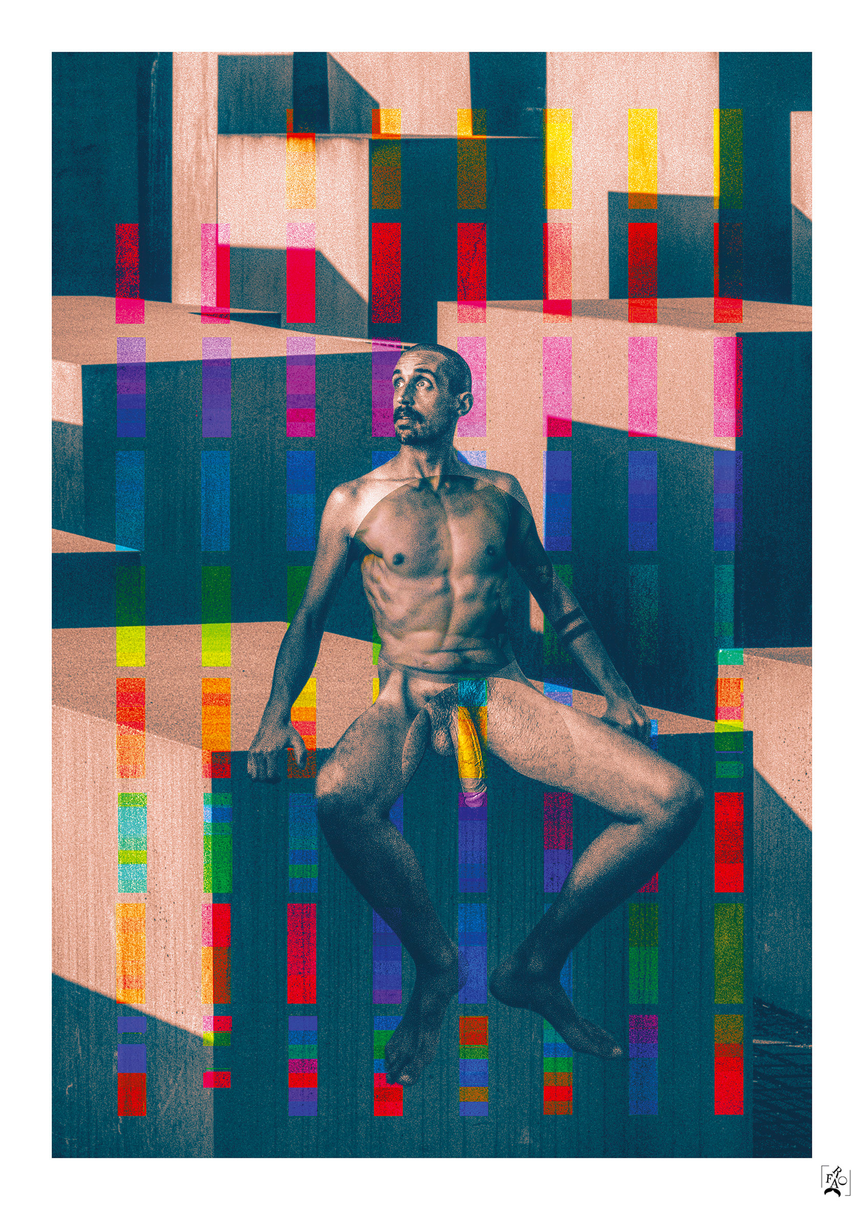 LA TRANSCENDANCE / 50*70 CM / 500 € / PIECE UNIQUE