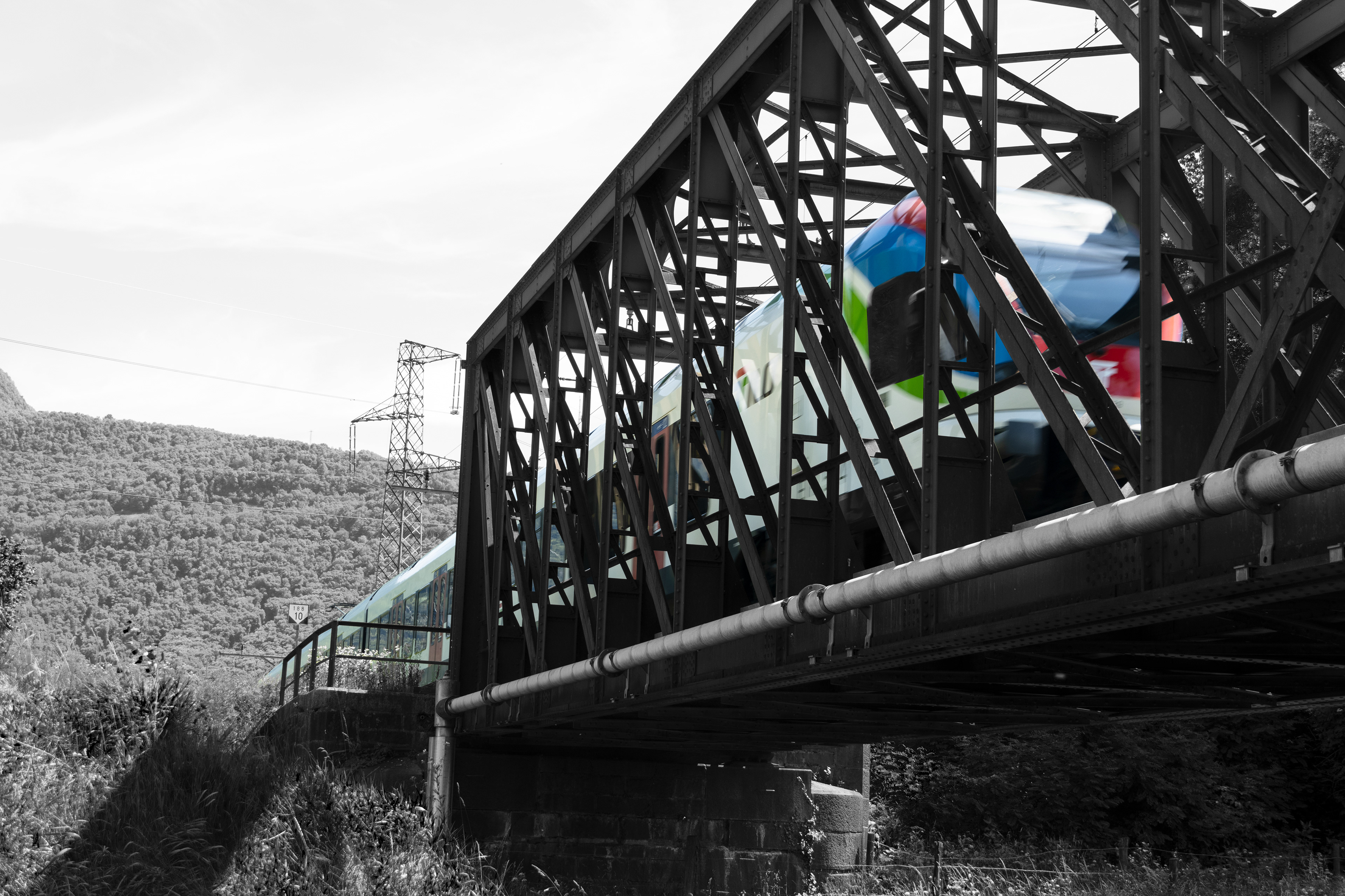 49 - Ponte ferroviario sul Ticino - Cugnasco