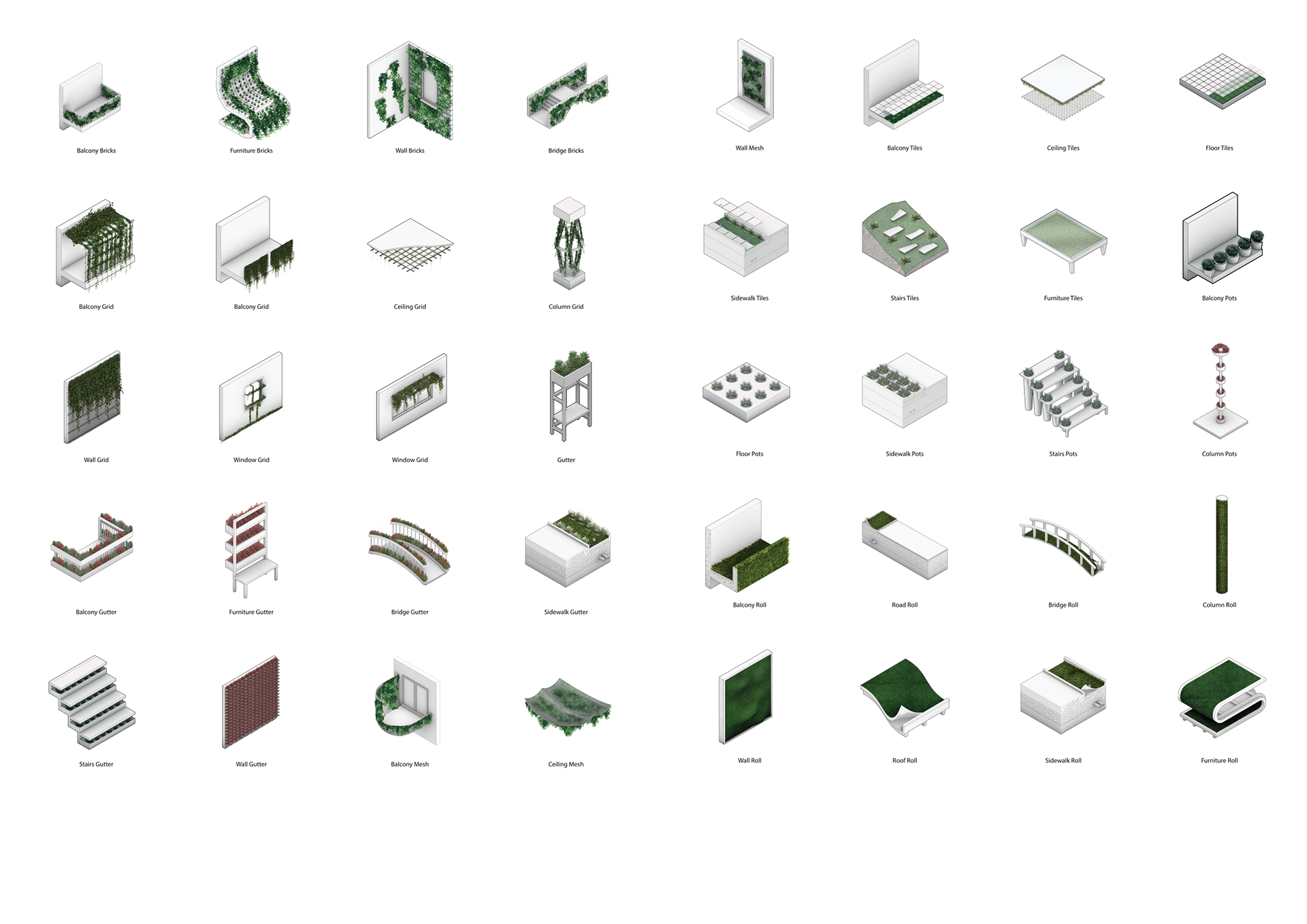 Architectural Green Elements