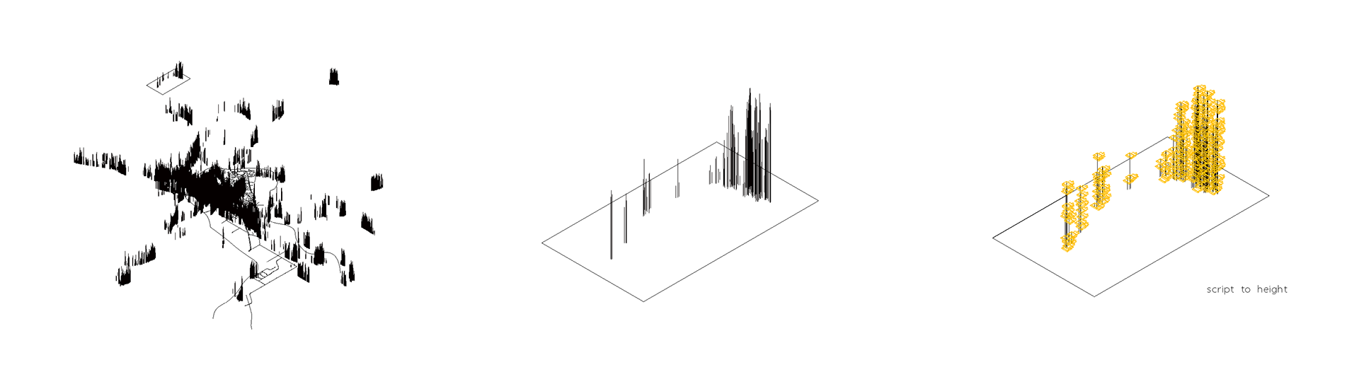 Translated the script’s density to result in vertical rise