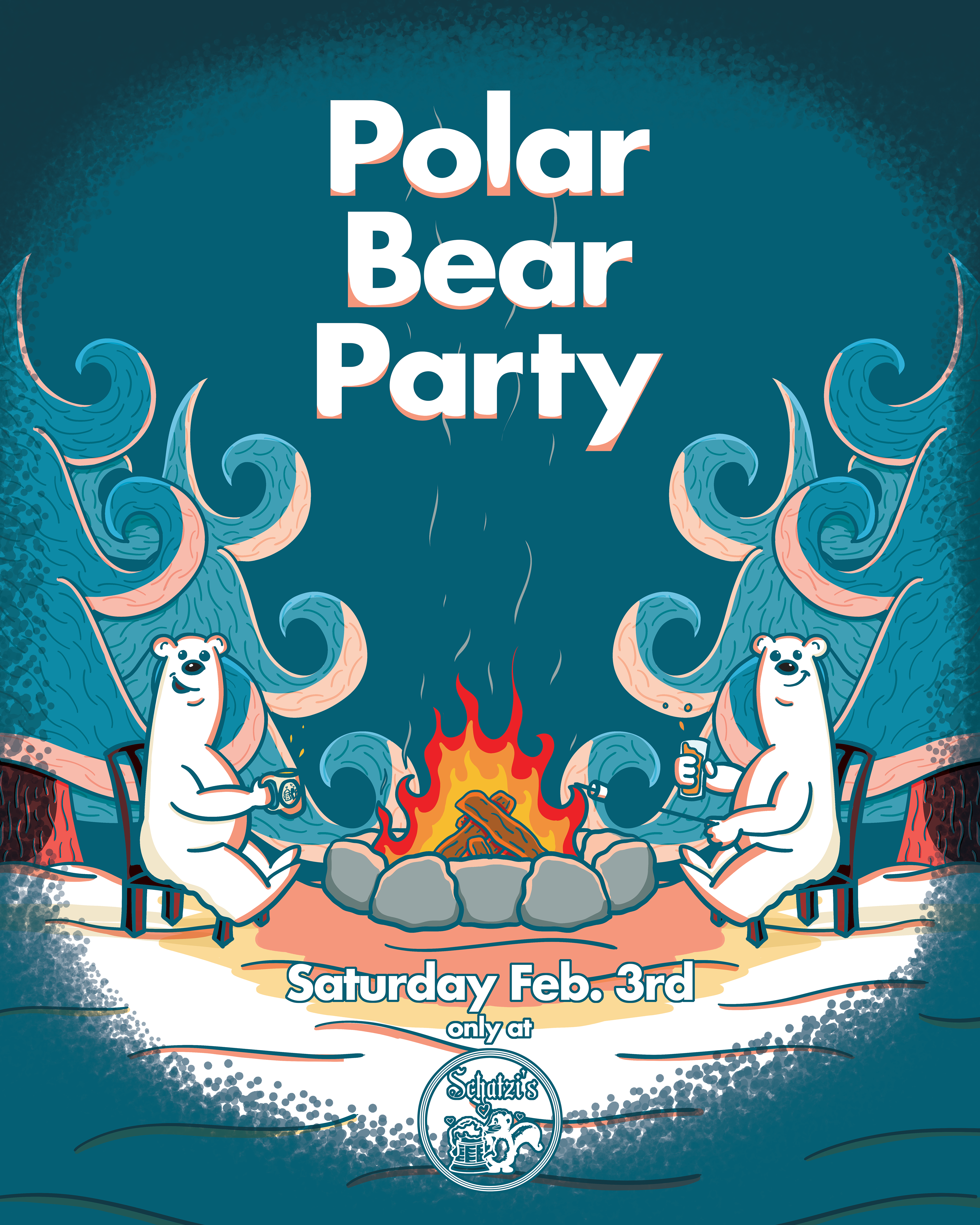 Polar Bear Party '24 Poster