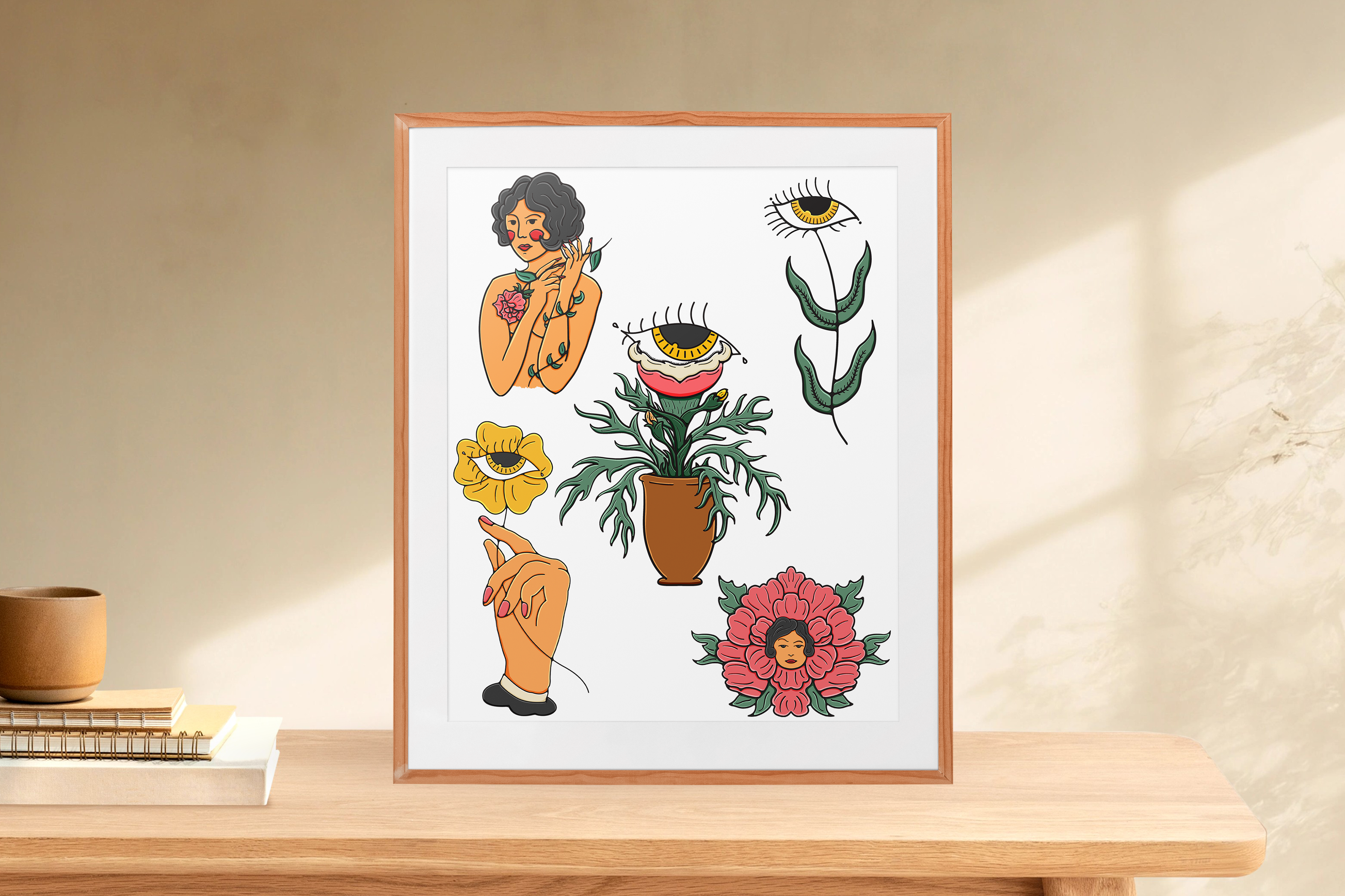 Mira Mira Florals - Flash Sheet