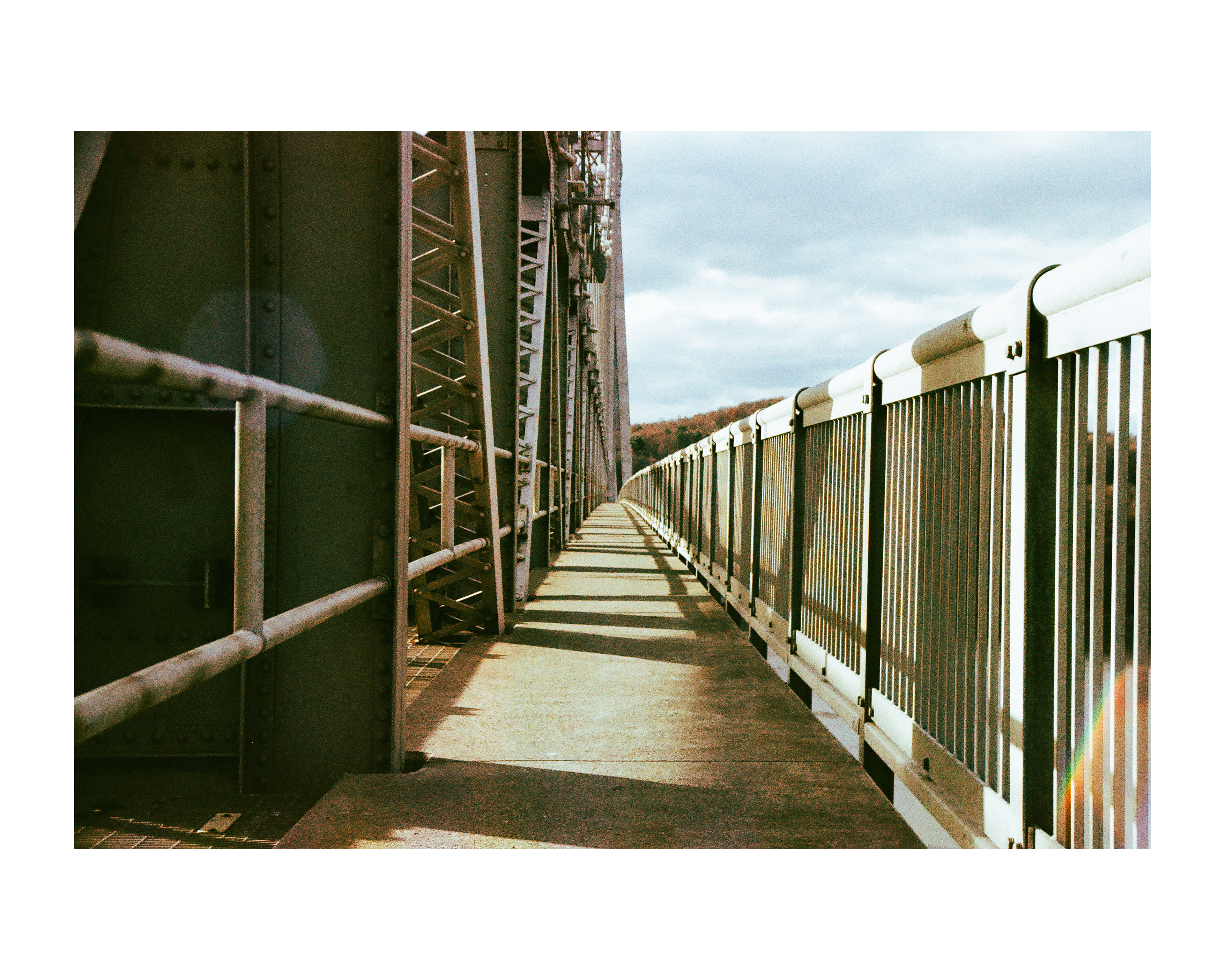 Mid-Hudson Catwalk - Pentax K1000 - Vivitar 28-105mm - Ilford Ilfocolor 400 Plus