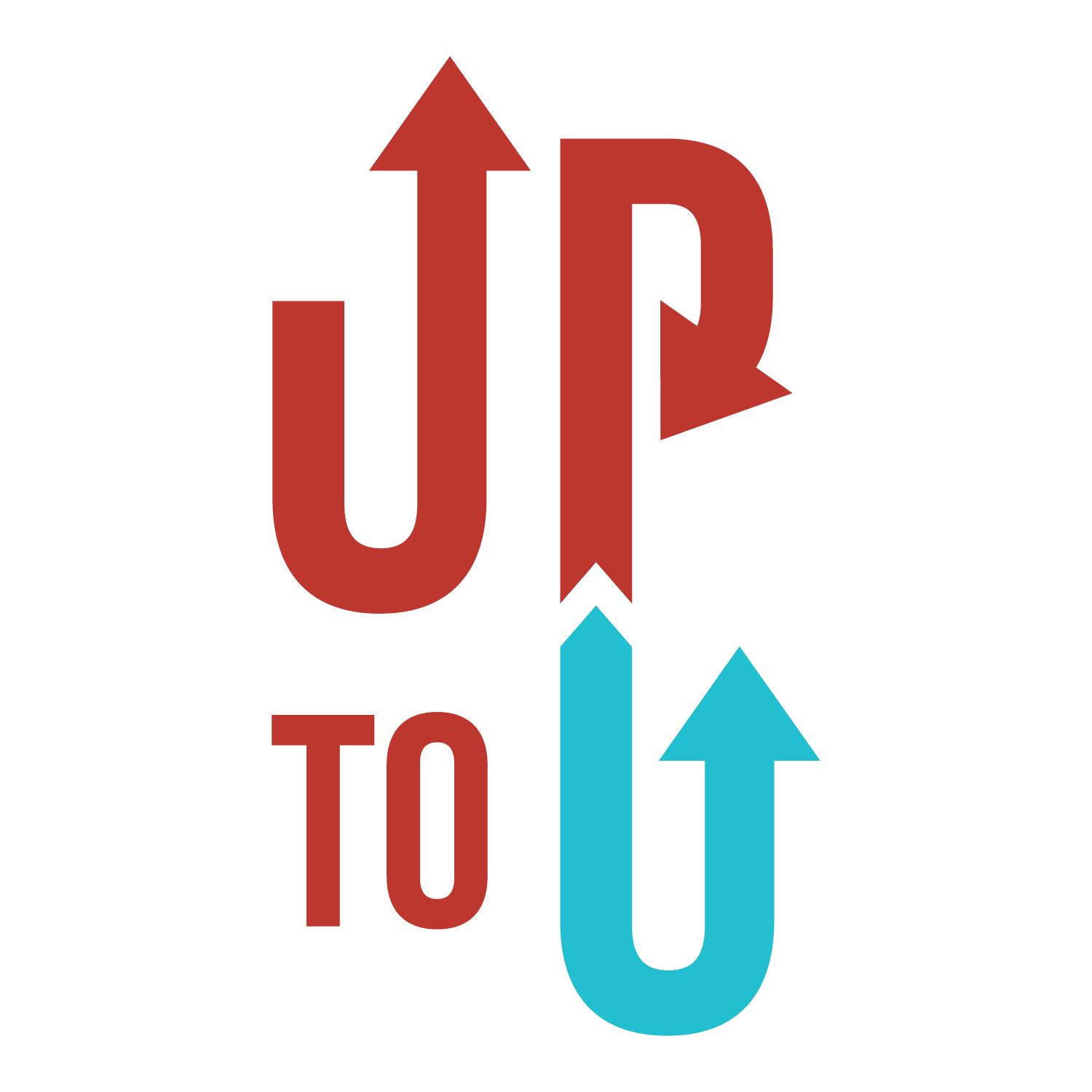 Up to U Logo Design