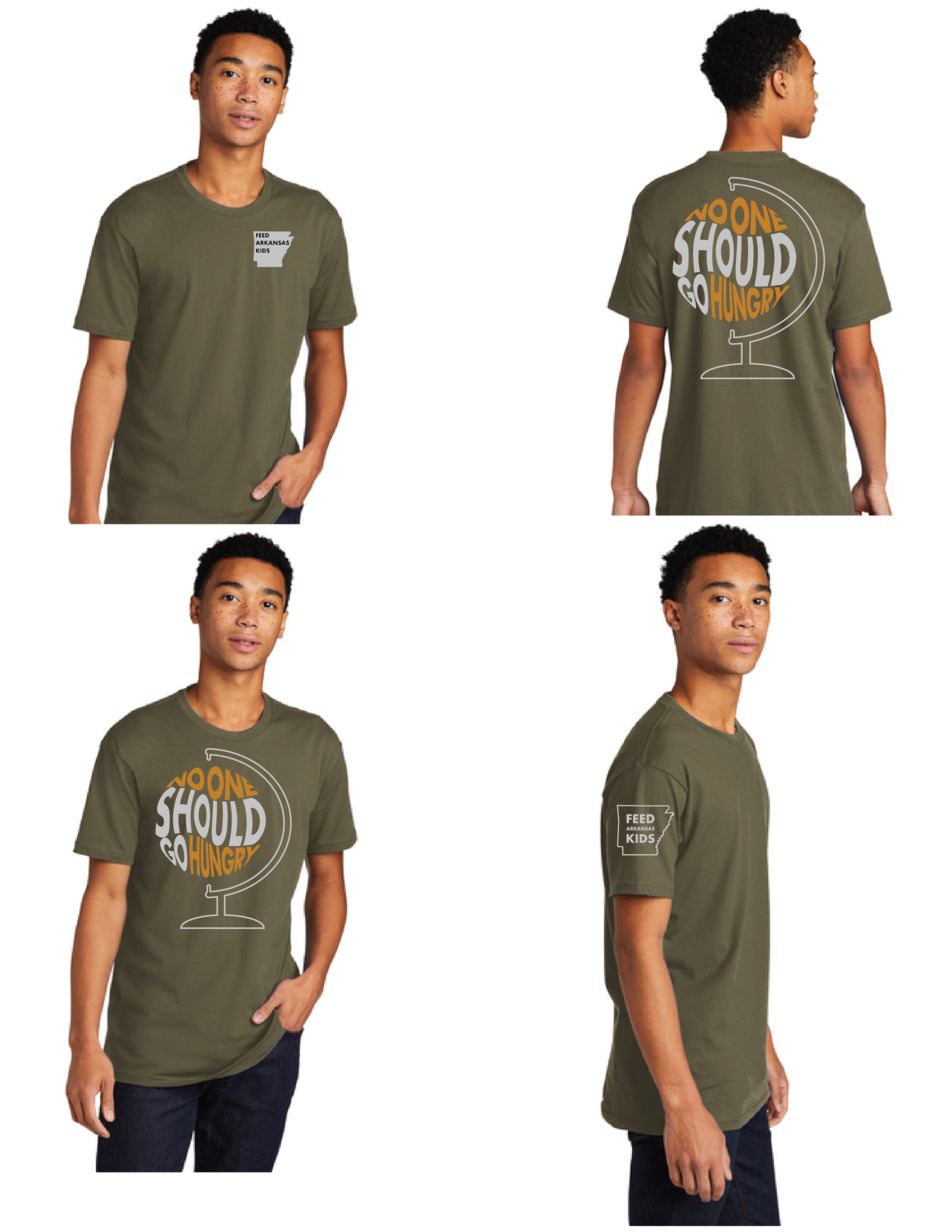 Feed Arkansas Kids Shirt Concepts
