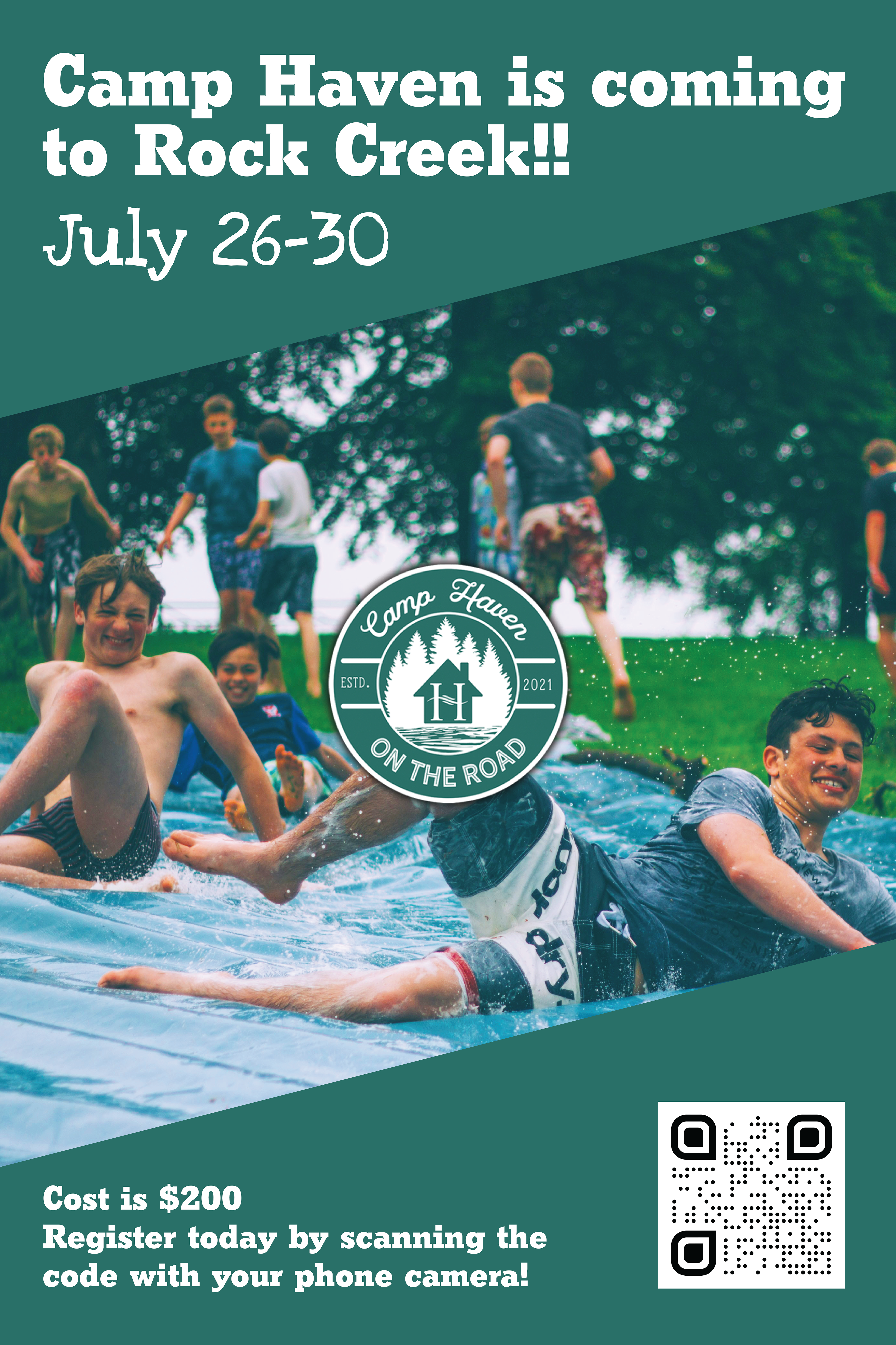 Camp Haven Event Promo Poster