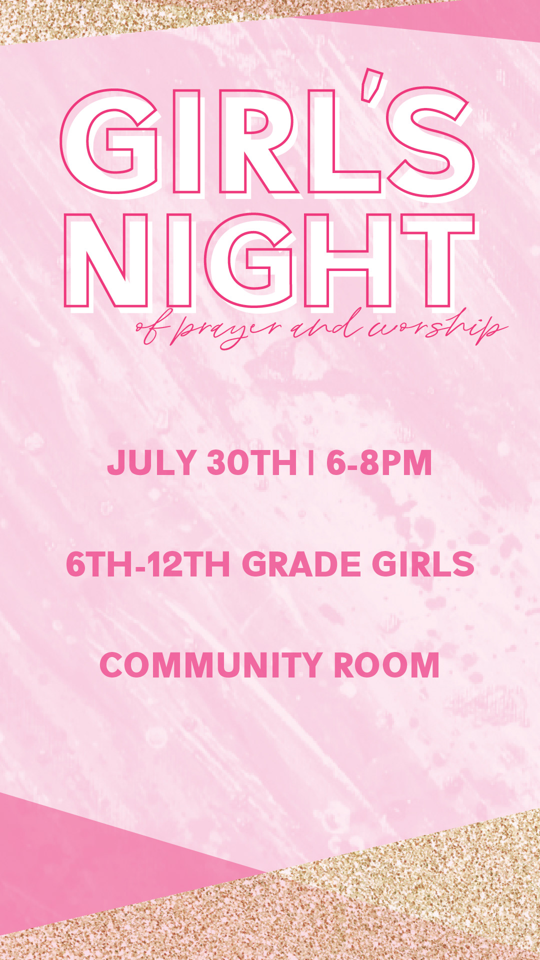 Girls Night Event Promo