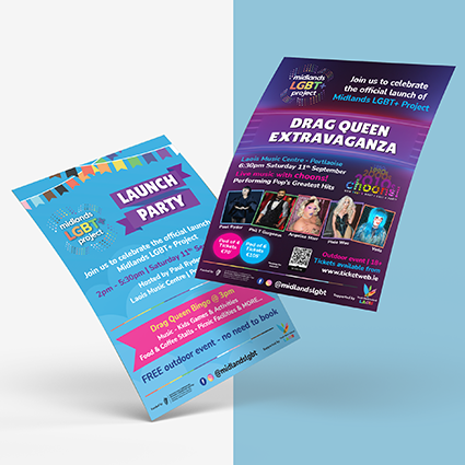 Midlands LGBT+ Posters