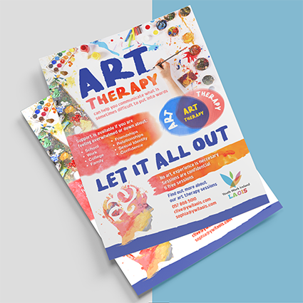 Youth Work Ireland Laois Art Therapy Posters