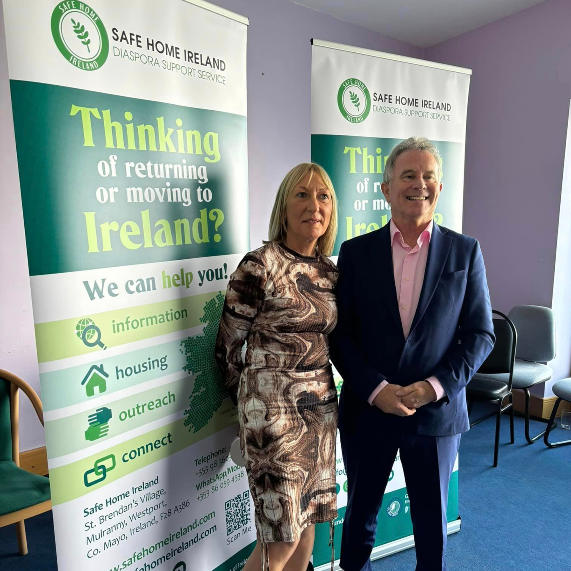 Safe Home Ireland Banners