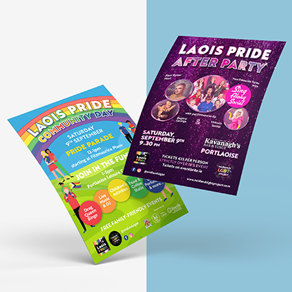 Laois Pride Posters