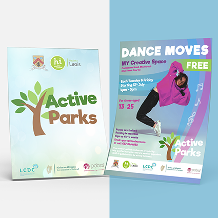 Laois Council Council Active Parks Posters