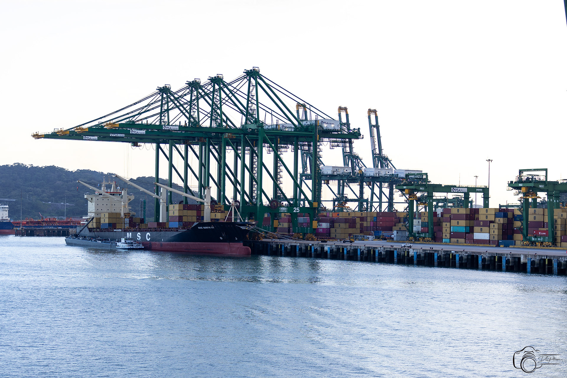 Shipyard Port of Balboa in Panama