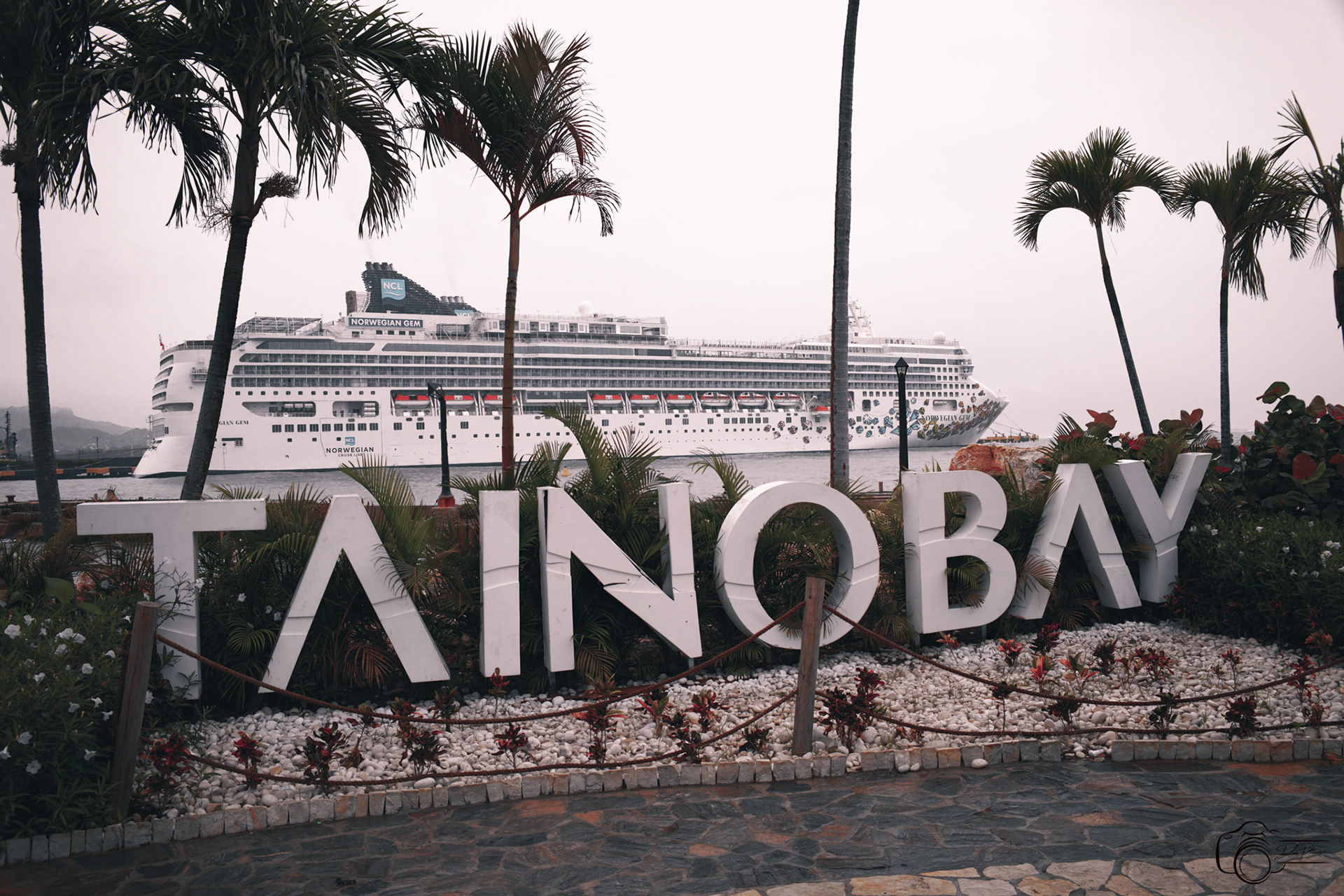 Puerto Plata, Dominican Republic view of NCL Gem