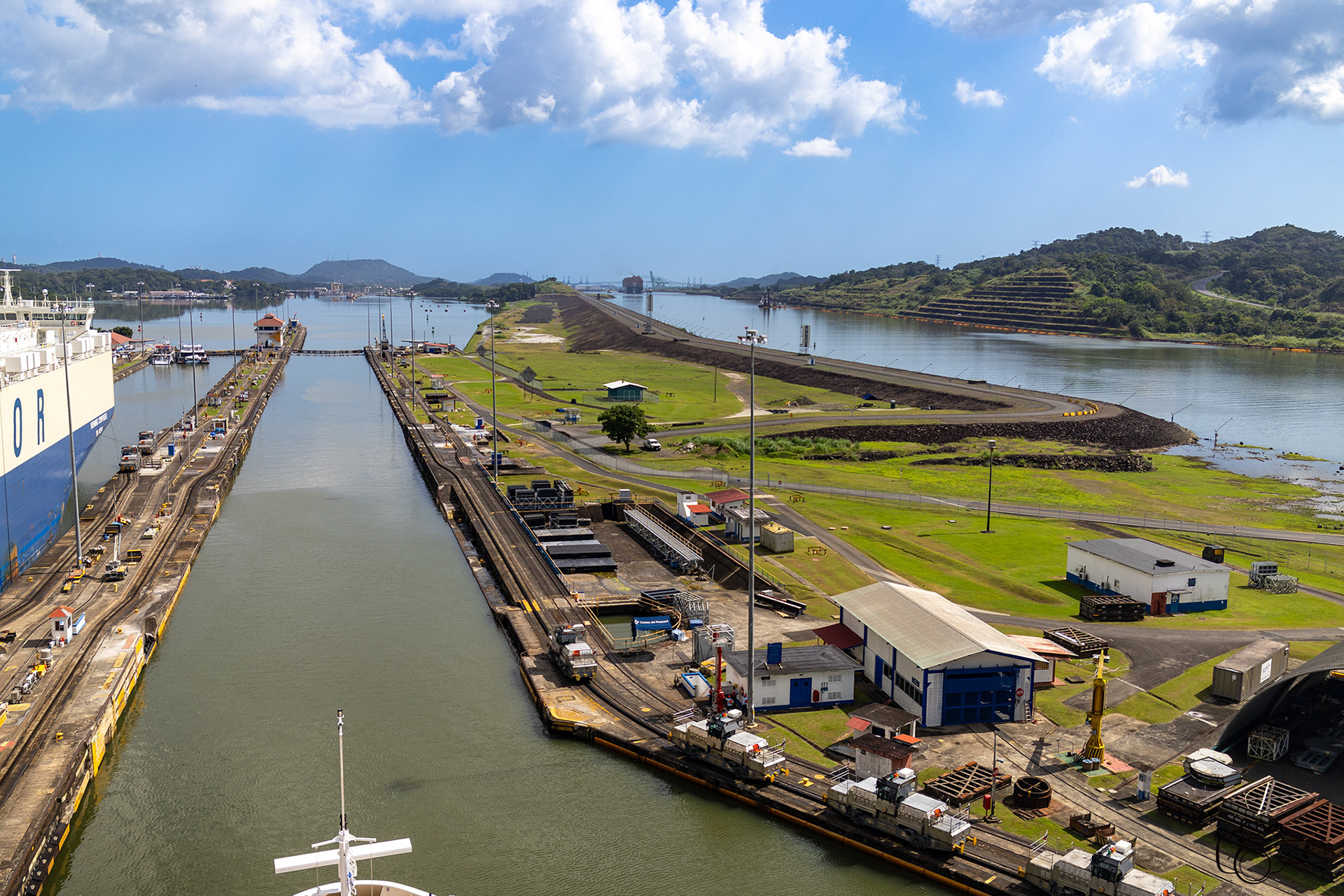 Entrance to Pedro Miguel Locks 