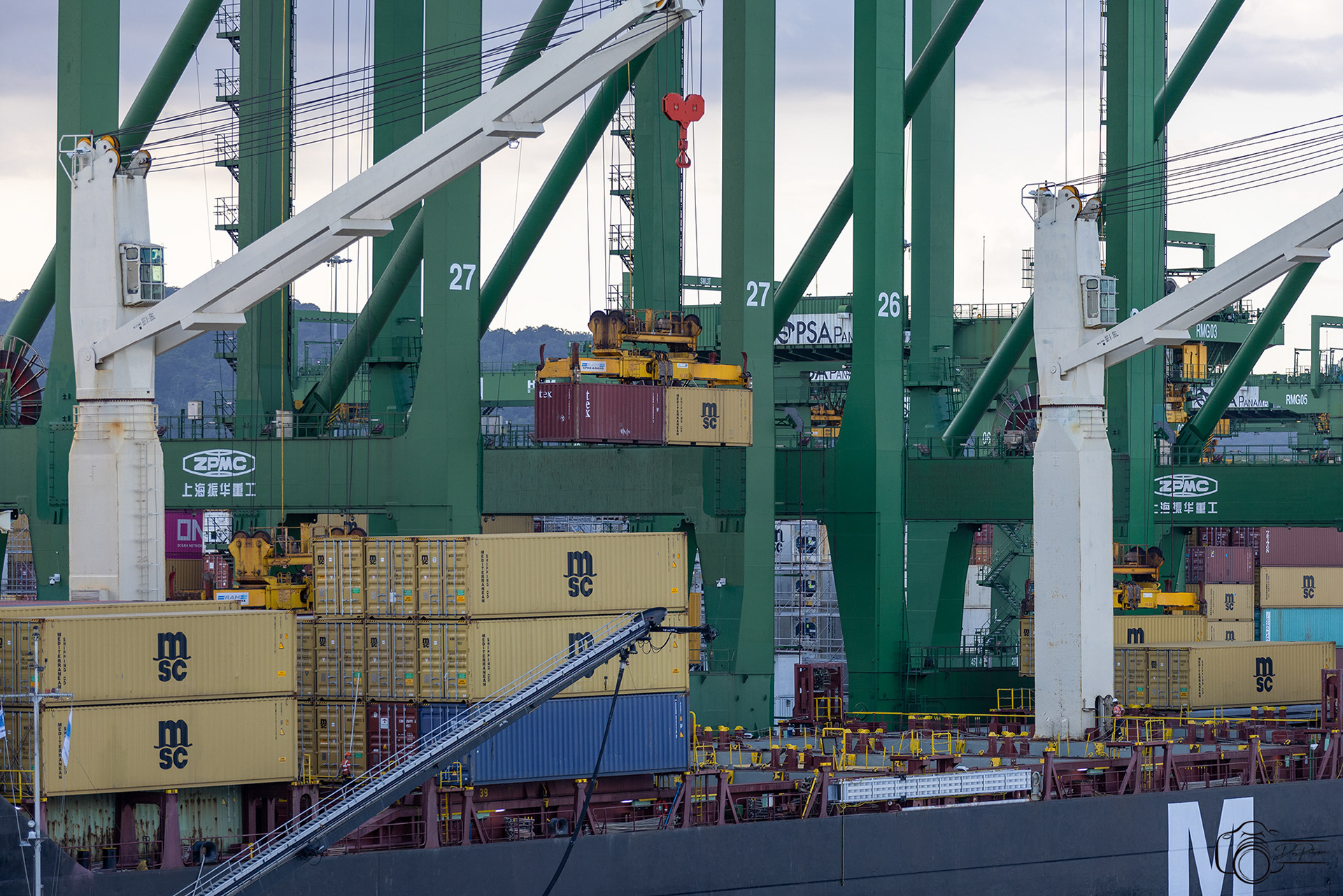 Shipyard Port of Balboa in Panama