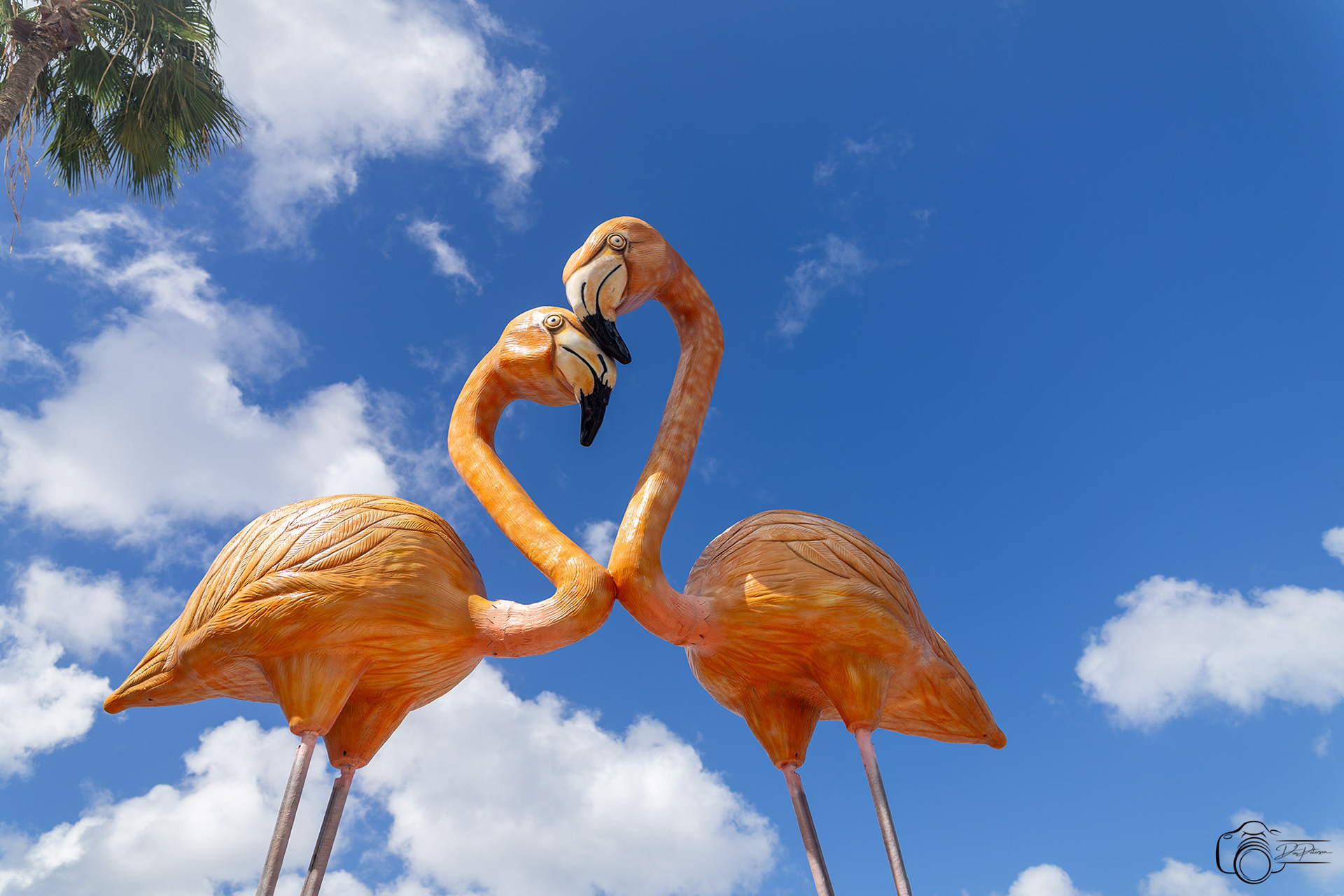 Giant Flamingo Sculpture Aruba