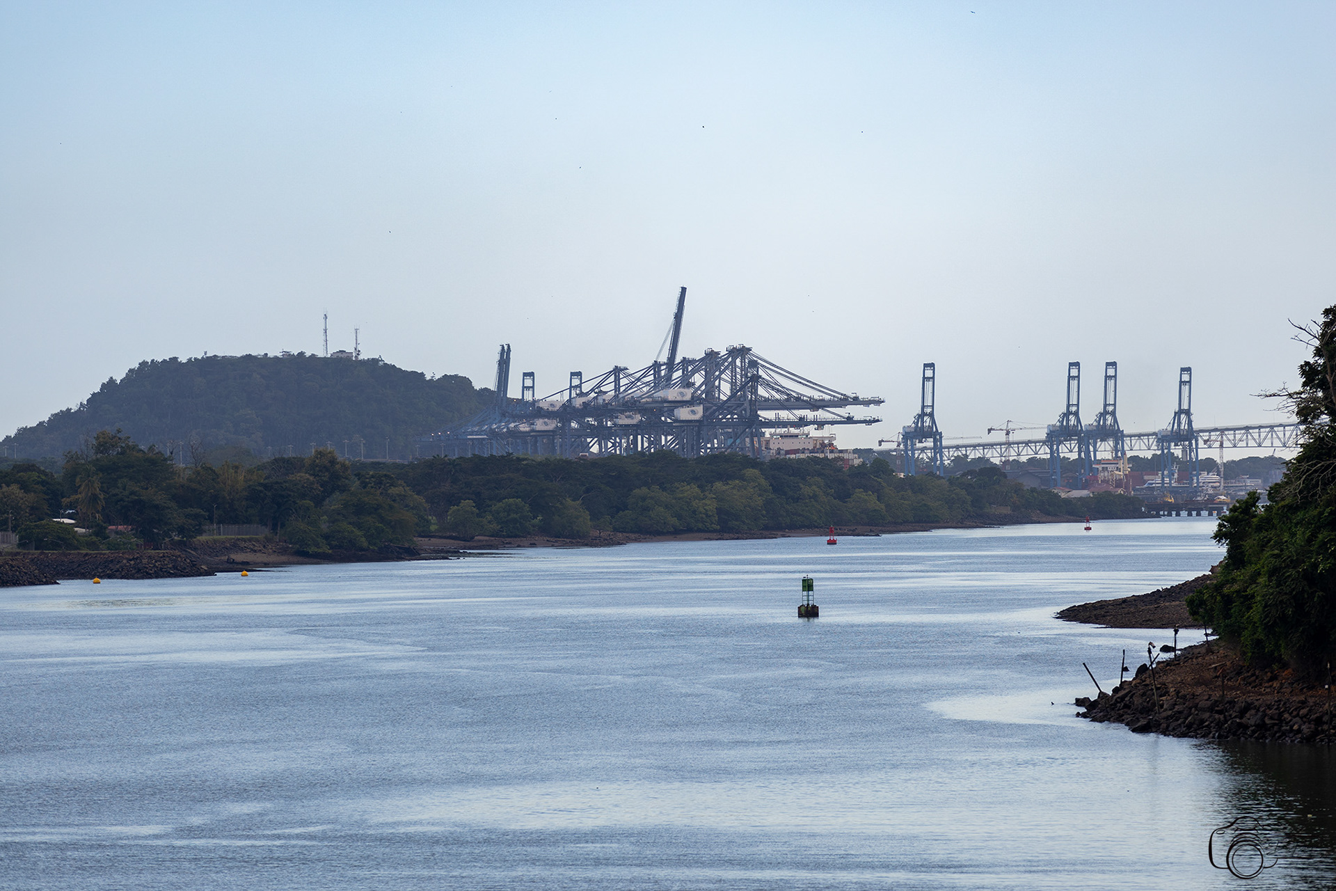 Shipyard Port of Balboa in Panama