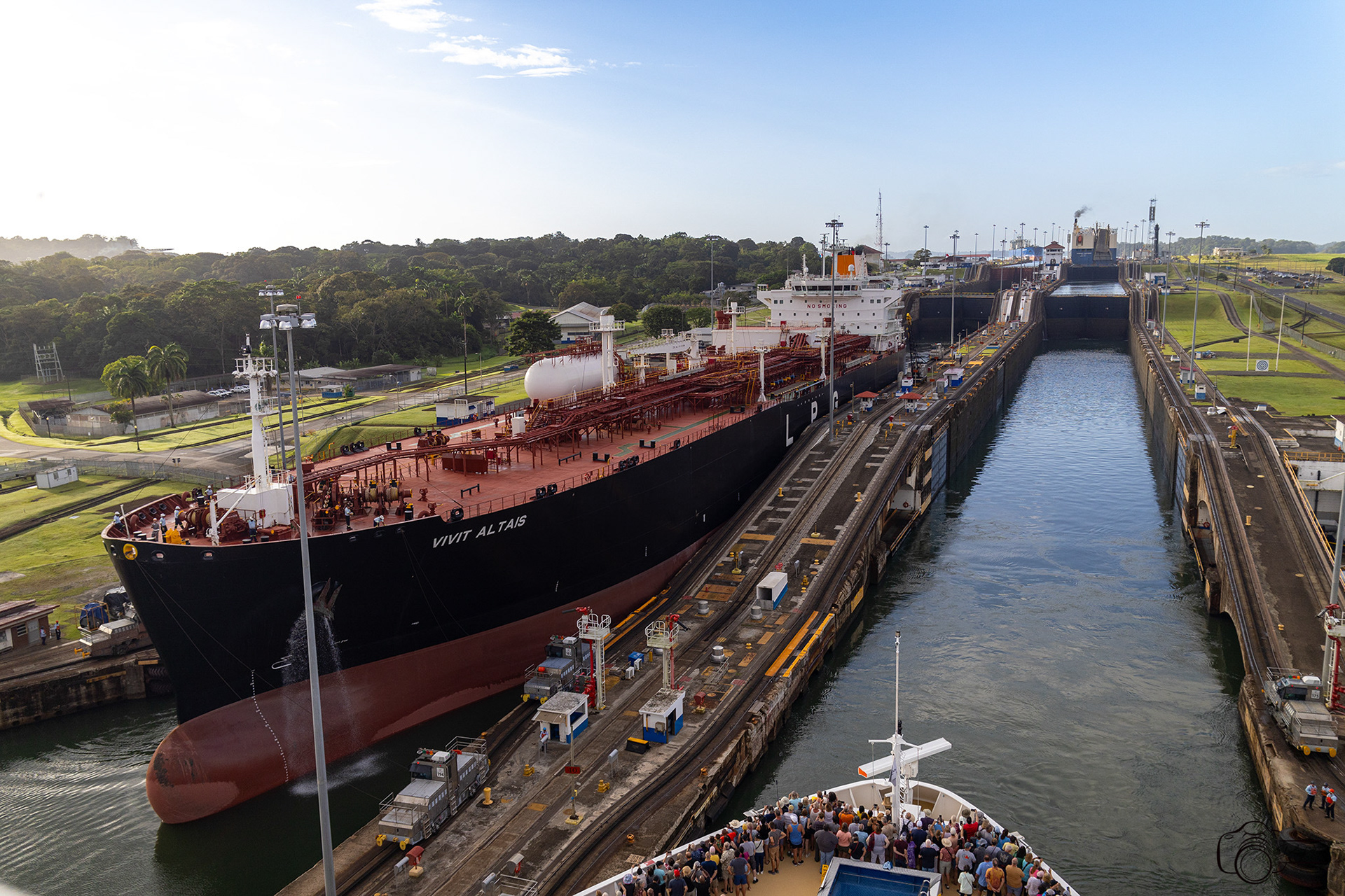 Gatun Locks Chamber 1 entrance