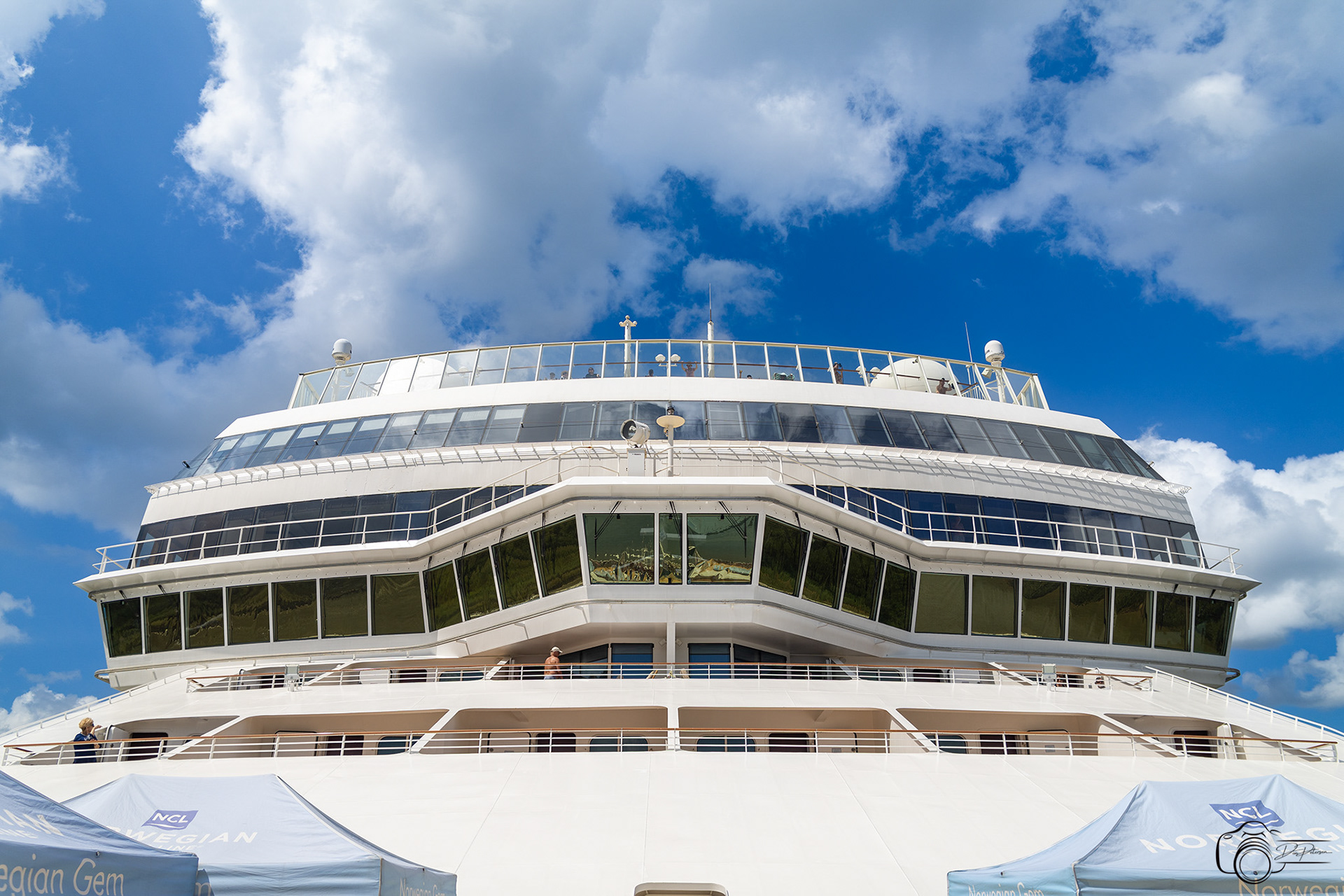 Cruise Ship Bridge & Upper Decks