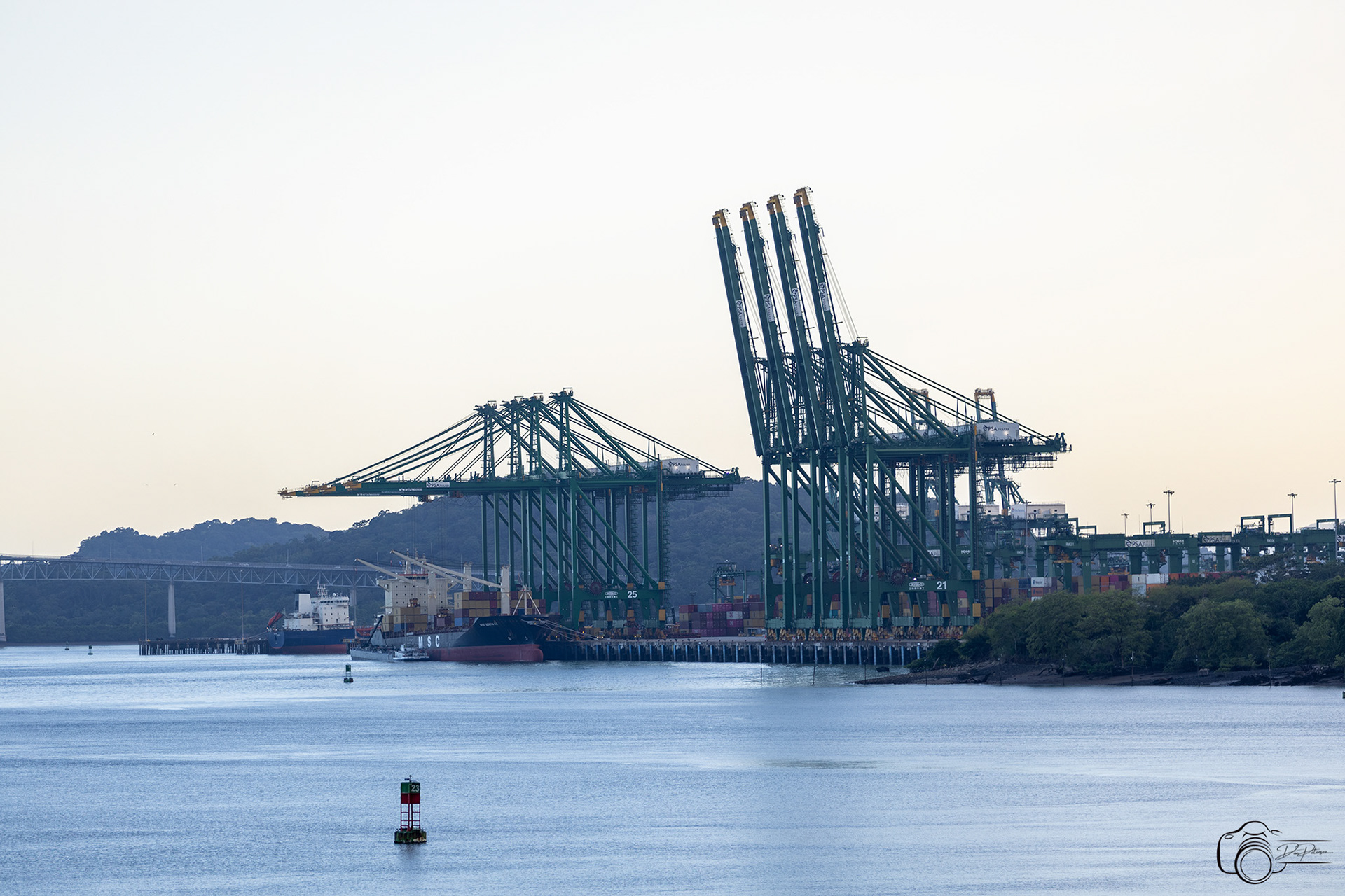 Shipyard Port of Balboa in Panama