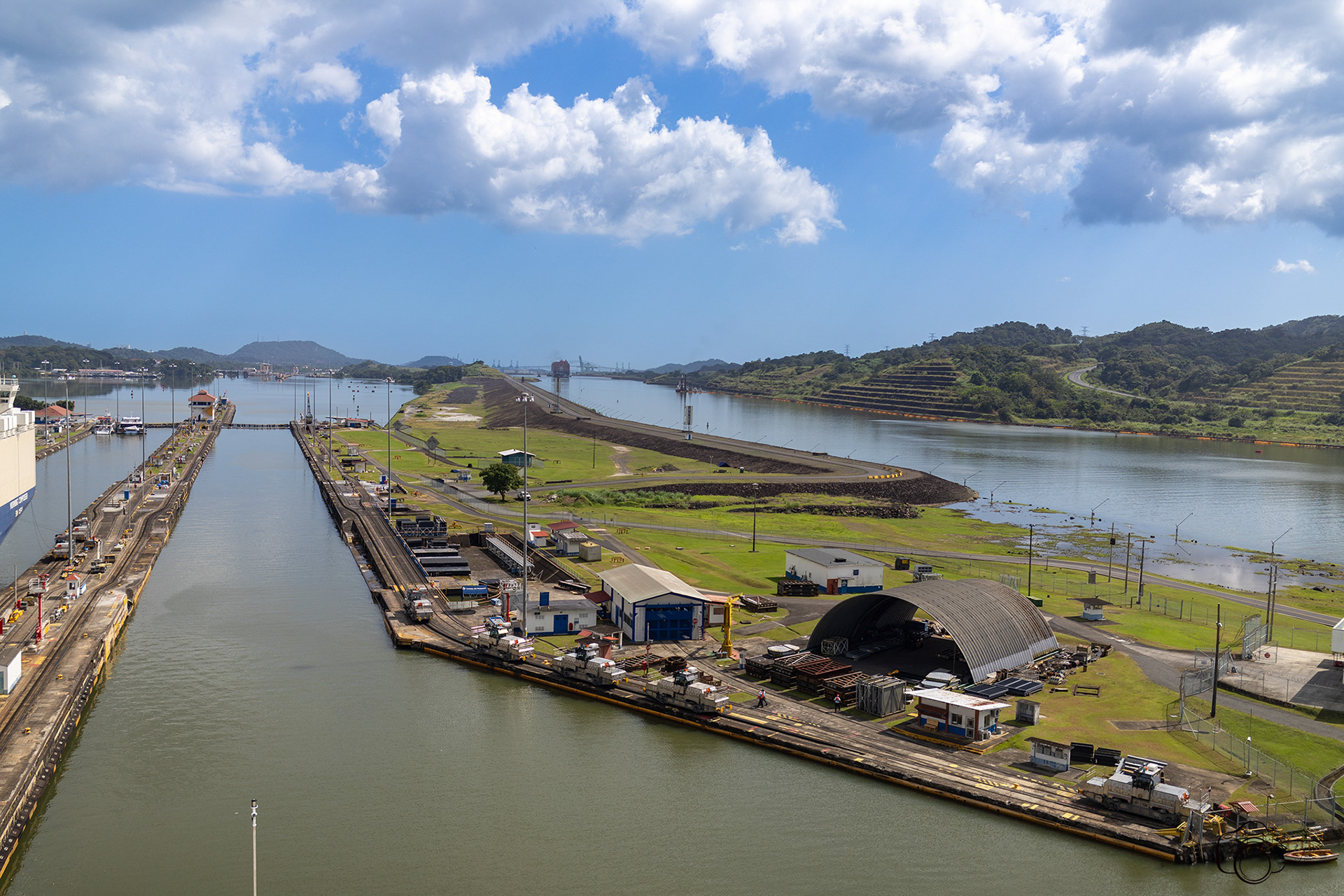 Entrance to Pedro Miguel Locks 