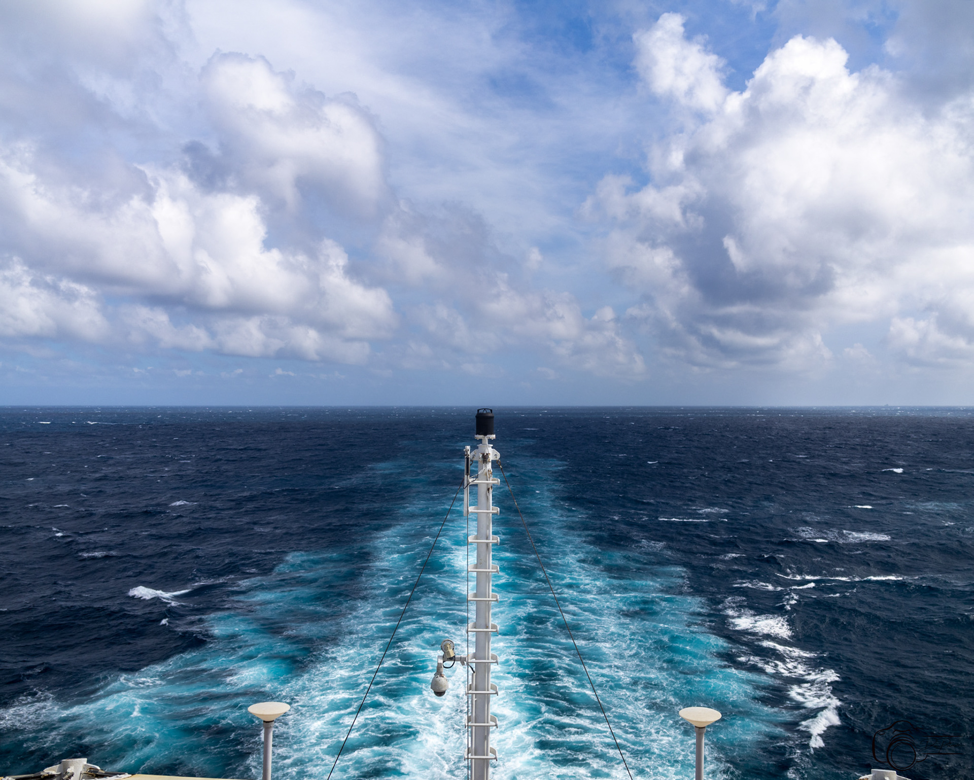 View from Rear of Ship