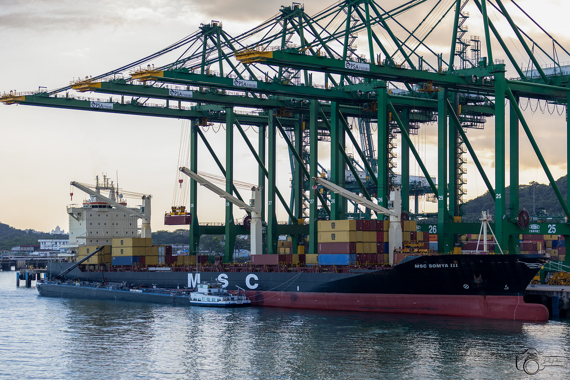 Shipyard Port of Balboa in Panama