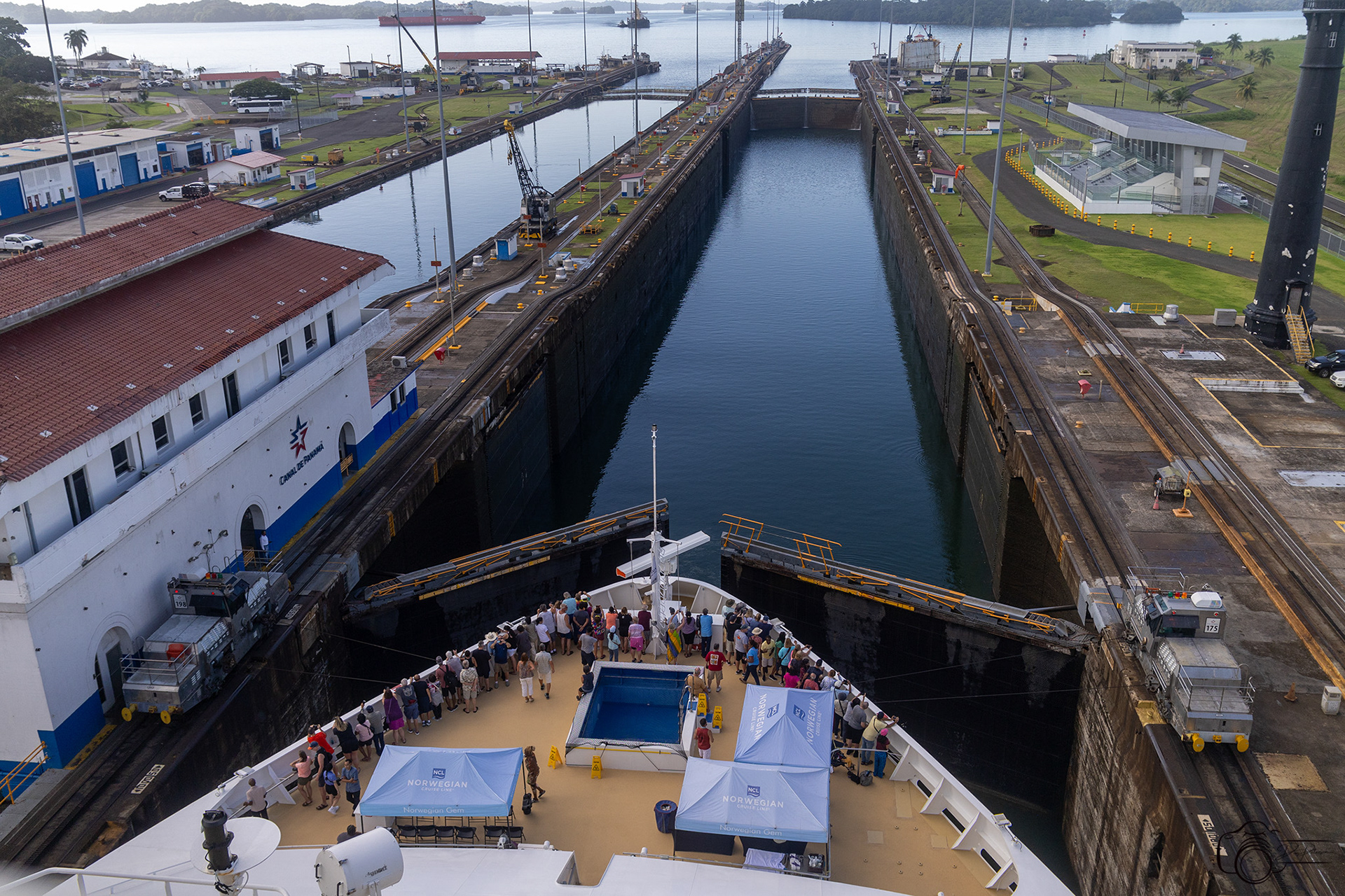 Gatun Locks Chamber 2 Exit